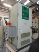 Sherman Treaters Pre- treater, type GX100R, s/n: 100172 (2000) with overhead system, type HT7, s/