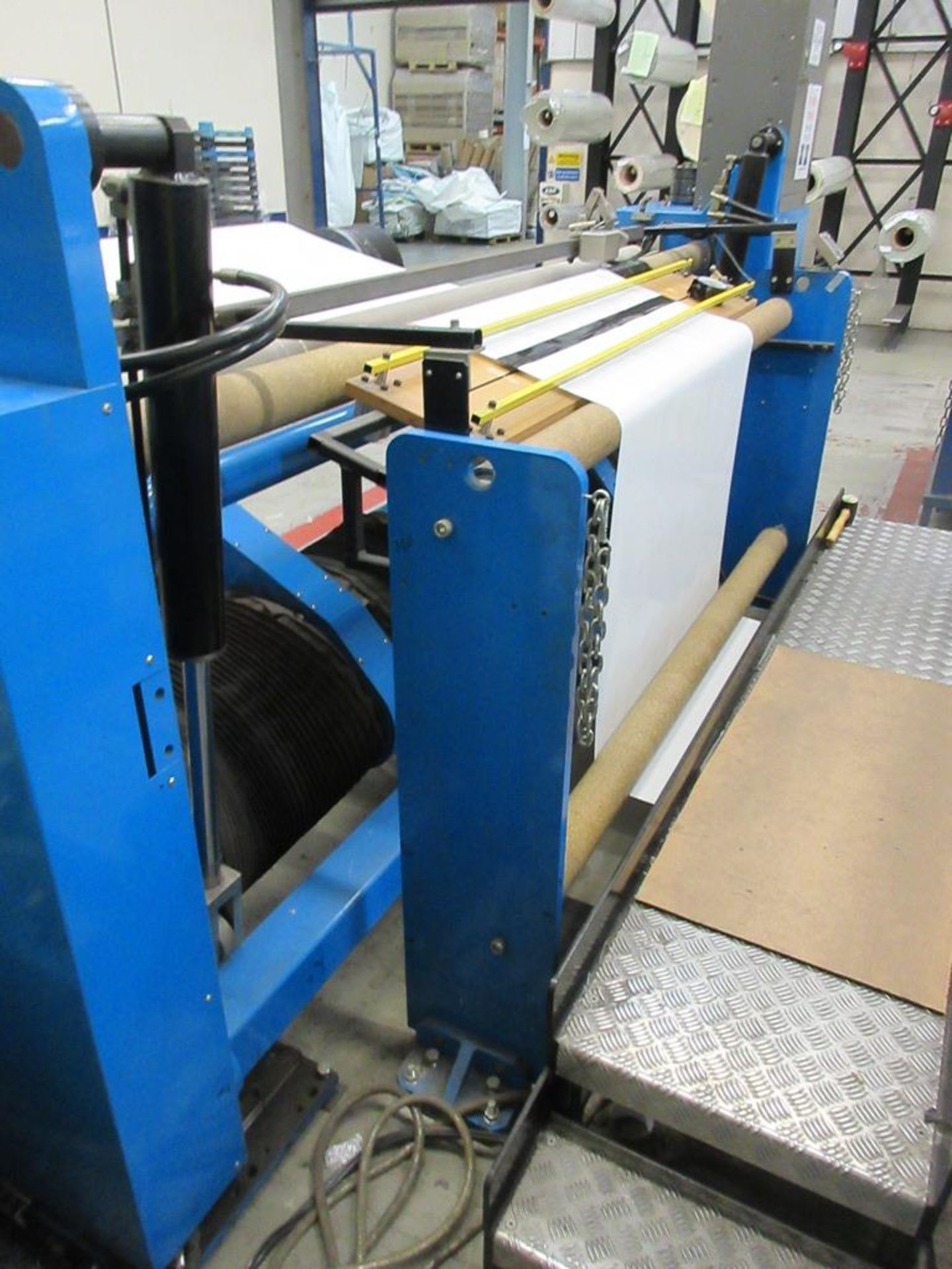 Elite Cameron CW600 automatic slitting machine, s/n: MO2030 (2001), capacity 3000kg with - - Image 8 of 16