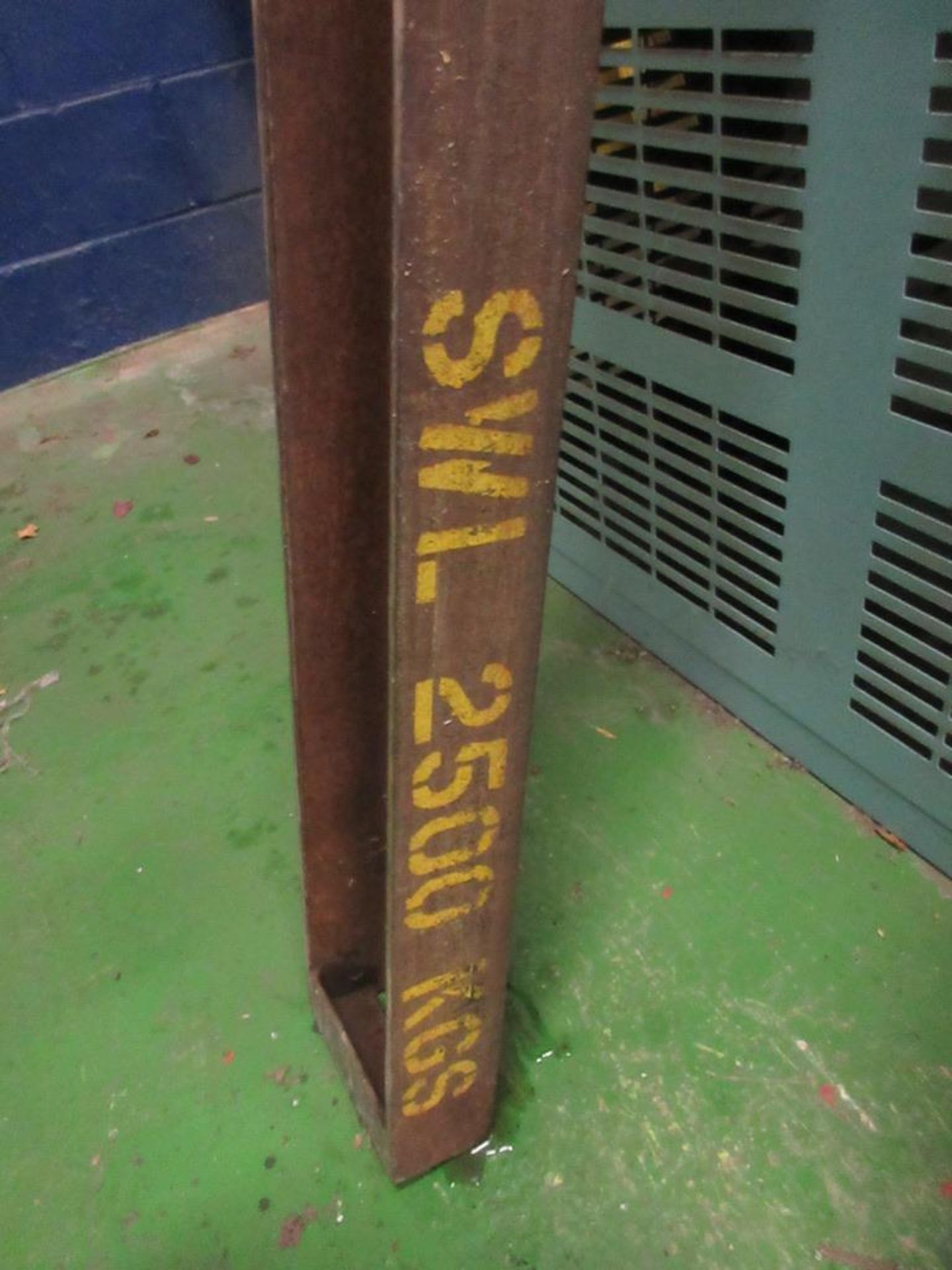 Pair of extension forks, SWL 2500kg NB: This item has no record of Thorough Examination. The - Bild 2 aus 3