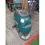 Tennant T2 pedestrian battery operated floor scrubber dryer, 240v