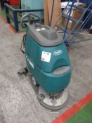 Tennant T2 pedestrian battery operated floor scrubber dryer, 240v