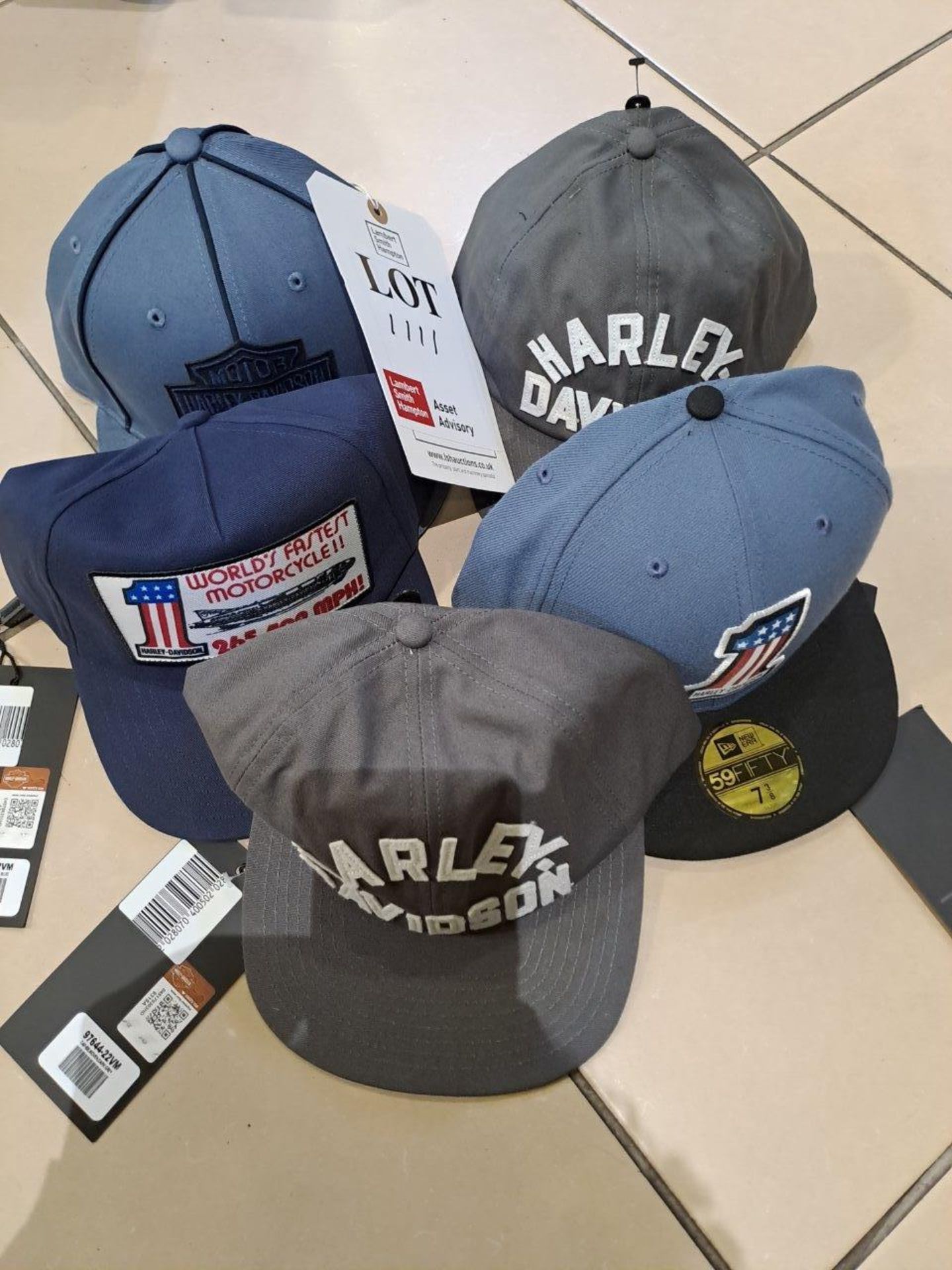 5 x Harley Davidson Mens Caps / Hats - Image 2 of 4