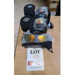 3 pairs of Harley Davidson Folding Goggles