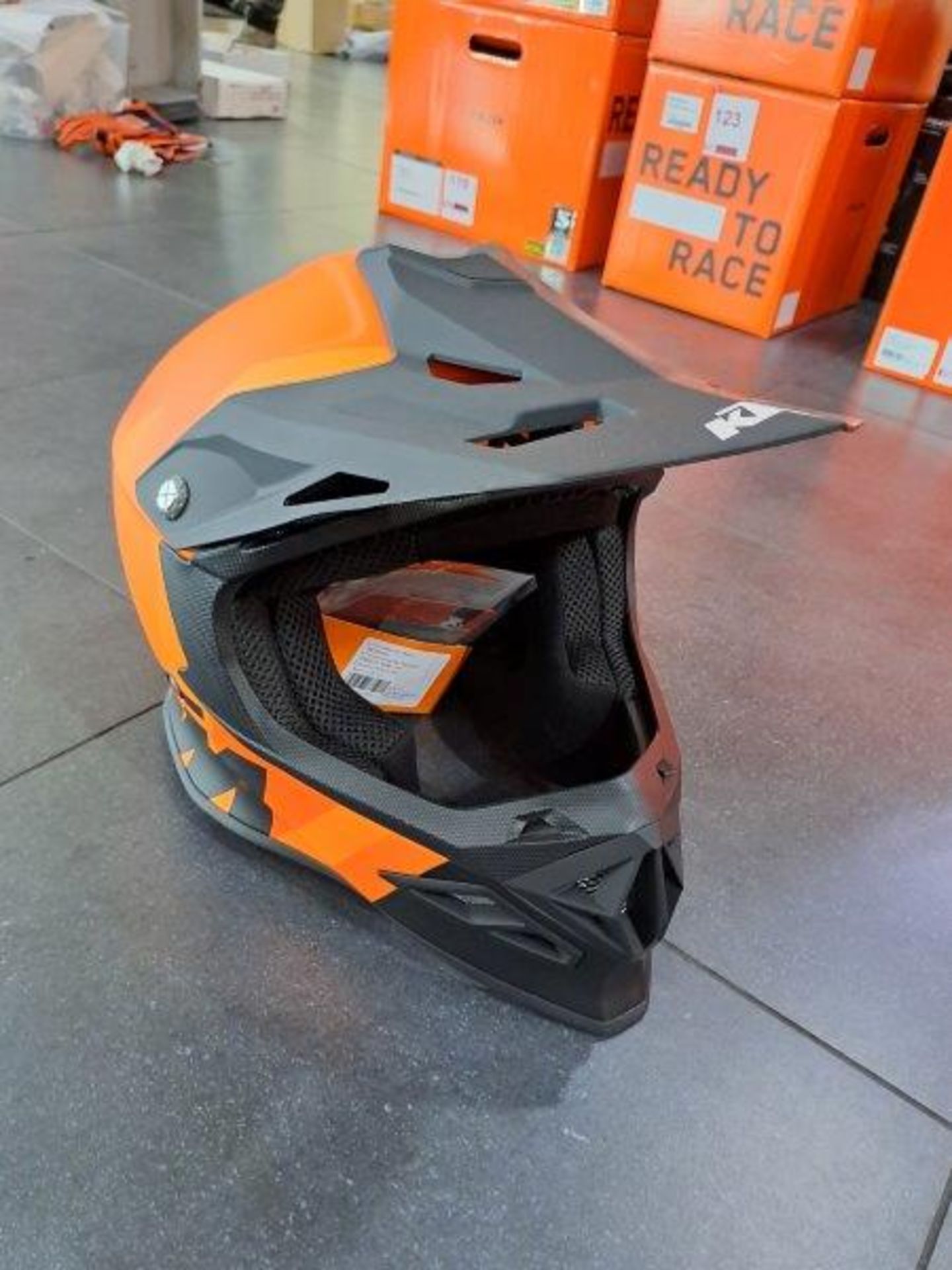 KTM Dynamic FX XL-61 Motorbike Helmet - Bild 2 aus 8