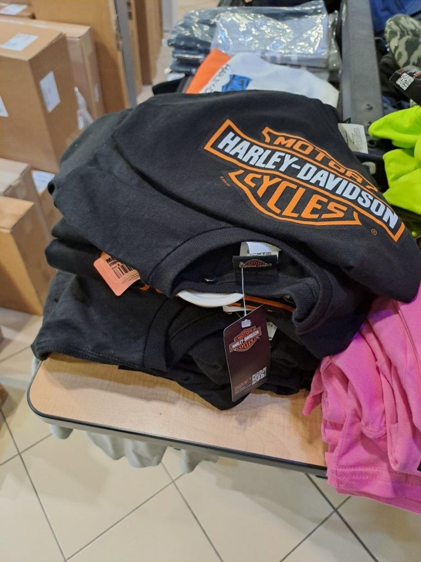 Quantity of Harley Davidson Childrens Clothing, including 1 x Jacket & approx. 40 t-shirts - Image 4 of 8