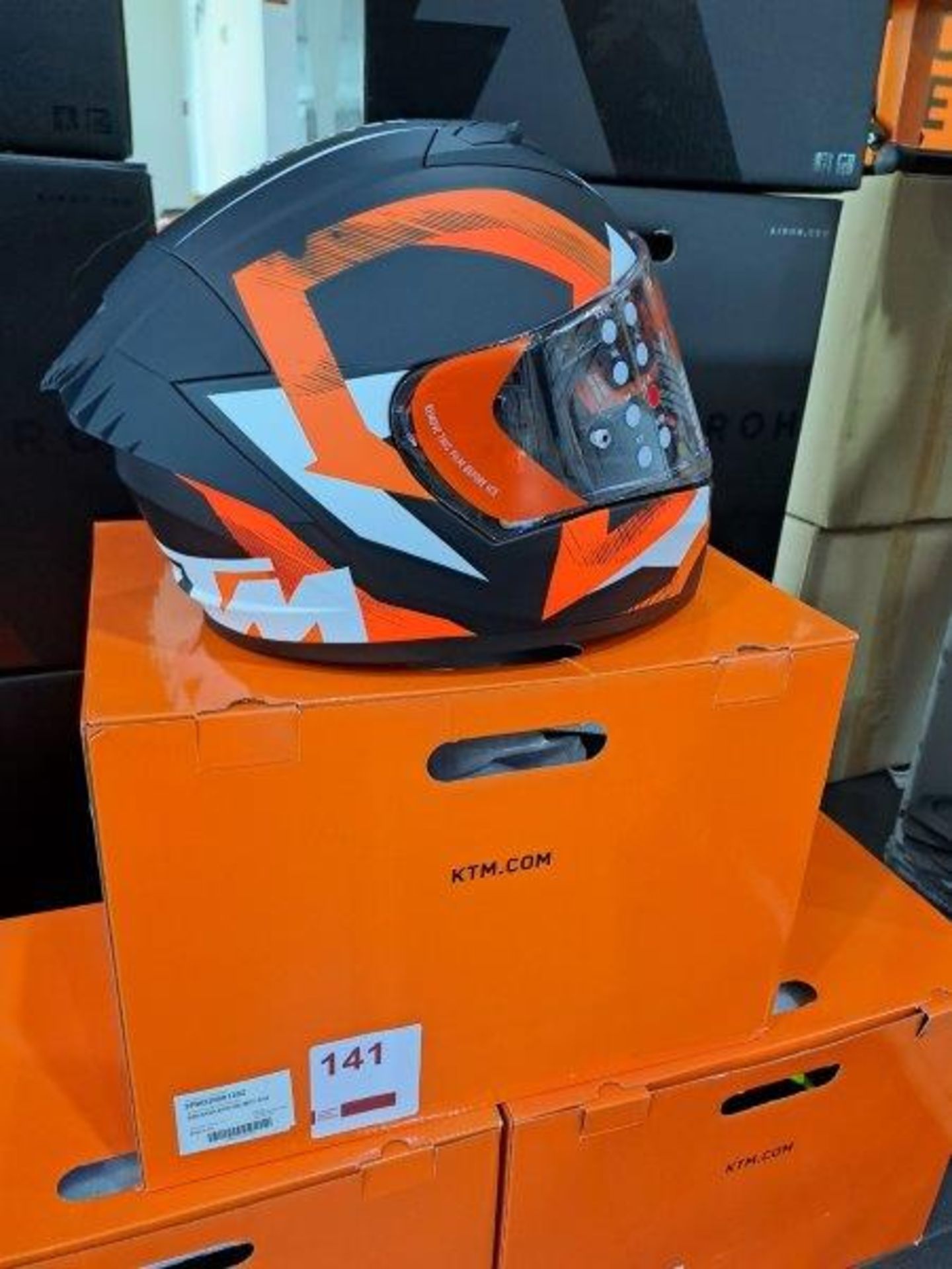 KTM Breaker Evo S-56 Motorbike Helmet - Image 5 of 7
