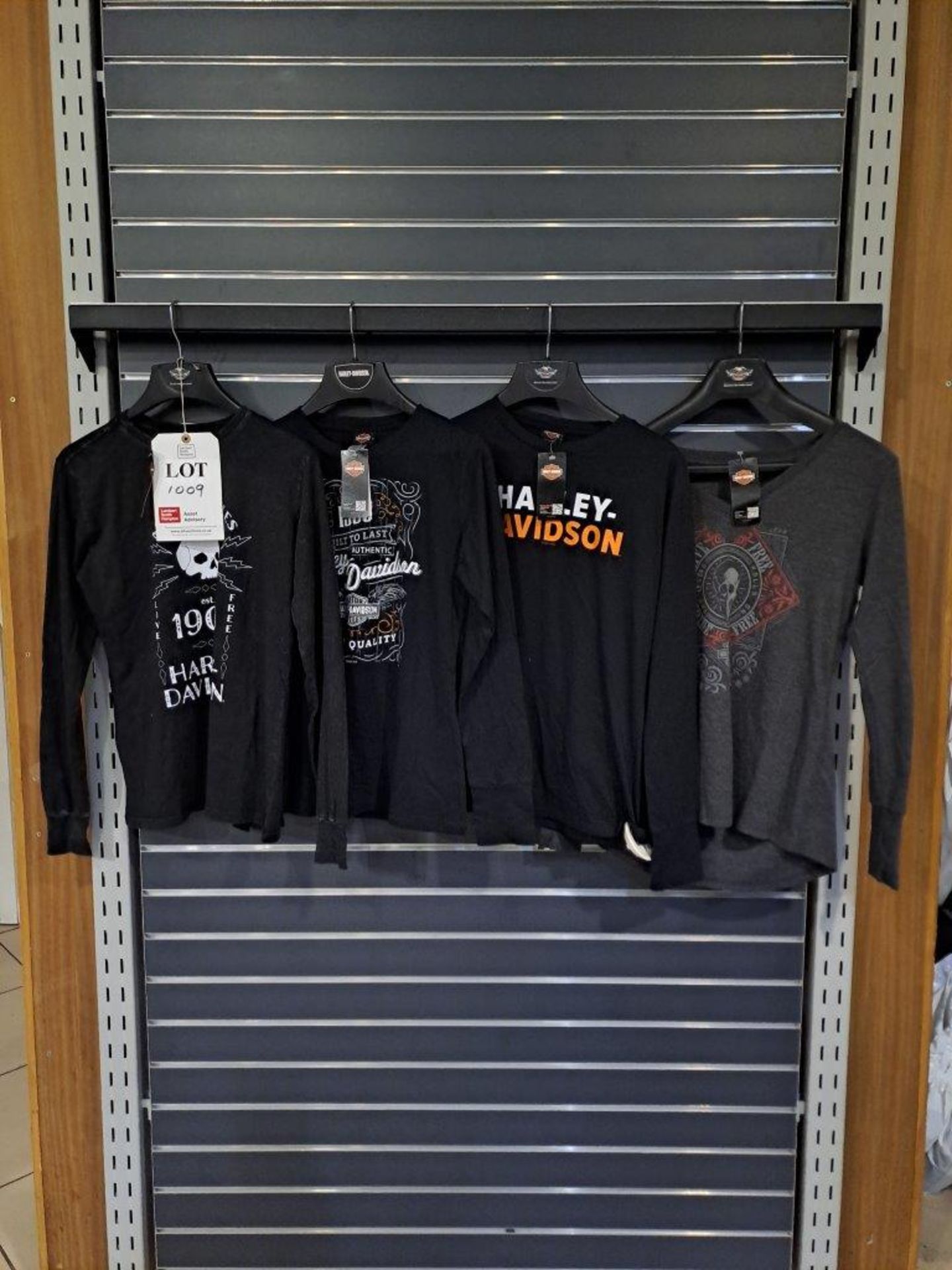 4 x Harley Davidson Medium Womens Long Sleeve T-Shirts