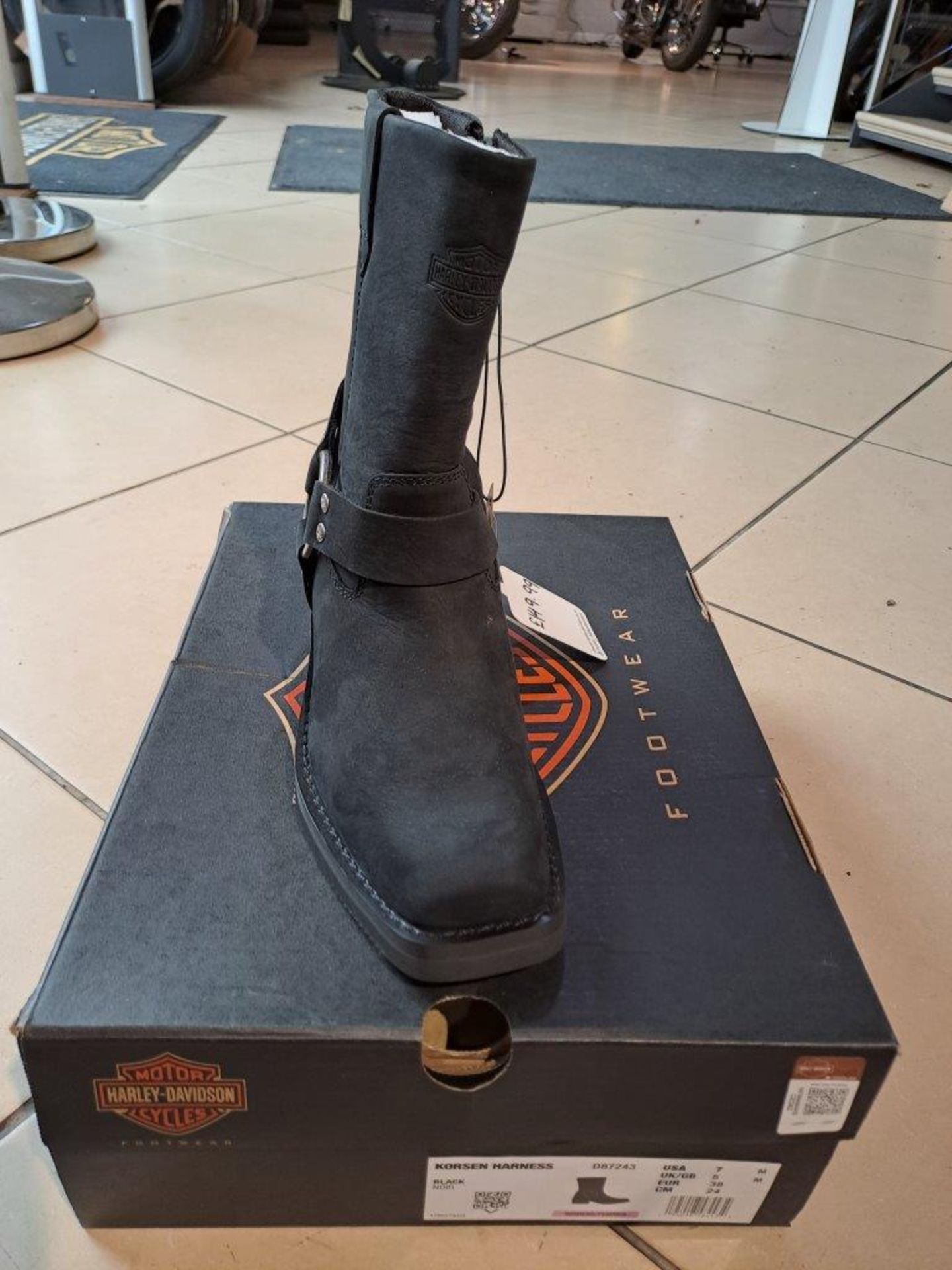 Harley Davidson korsen Harness Size 6 Womens Boots - Image 2 of 9