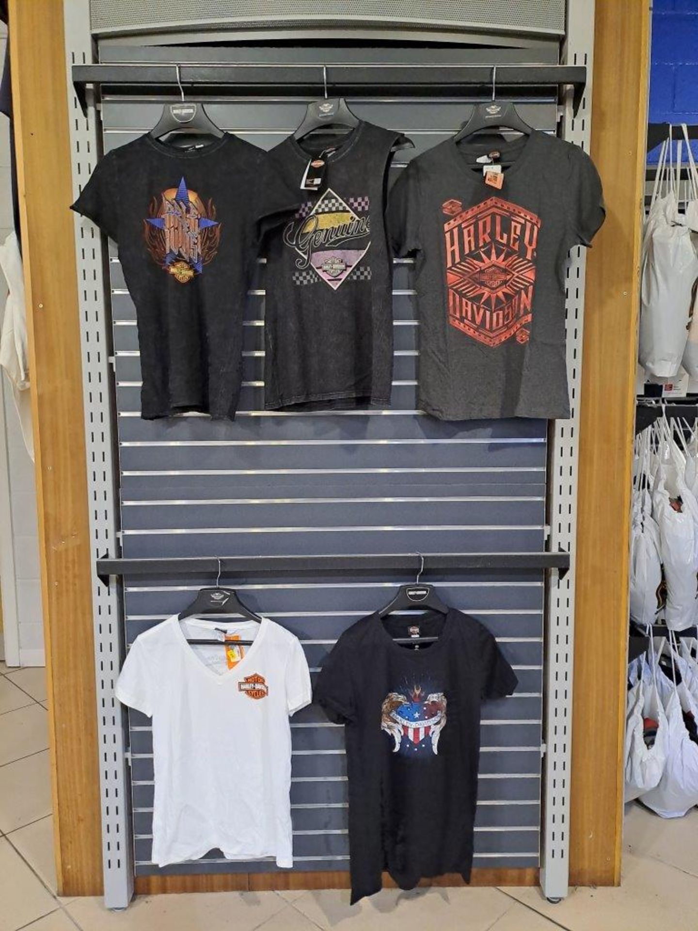 5 x Harley Davidson Medium Womens T-Shirts