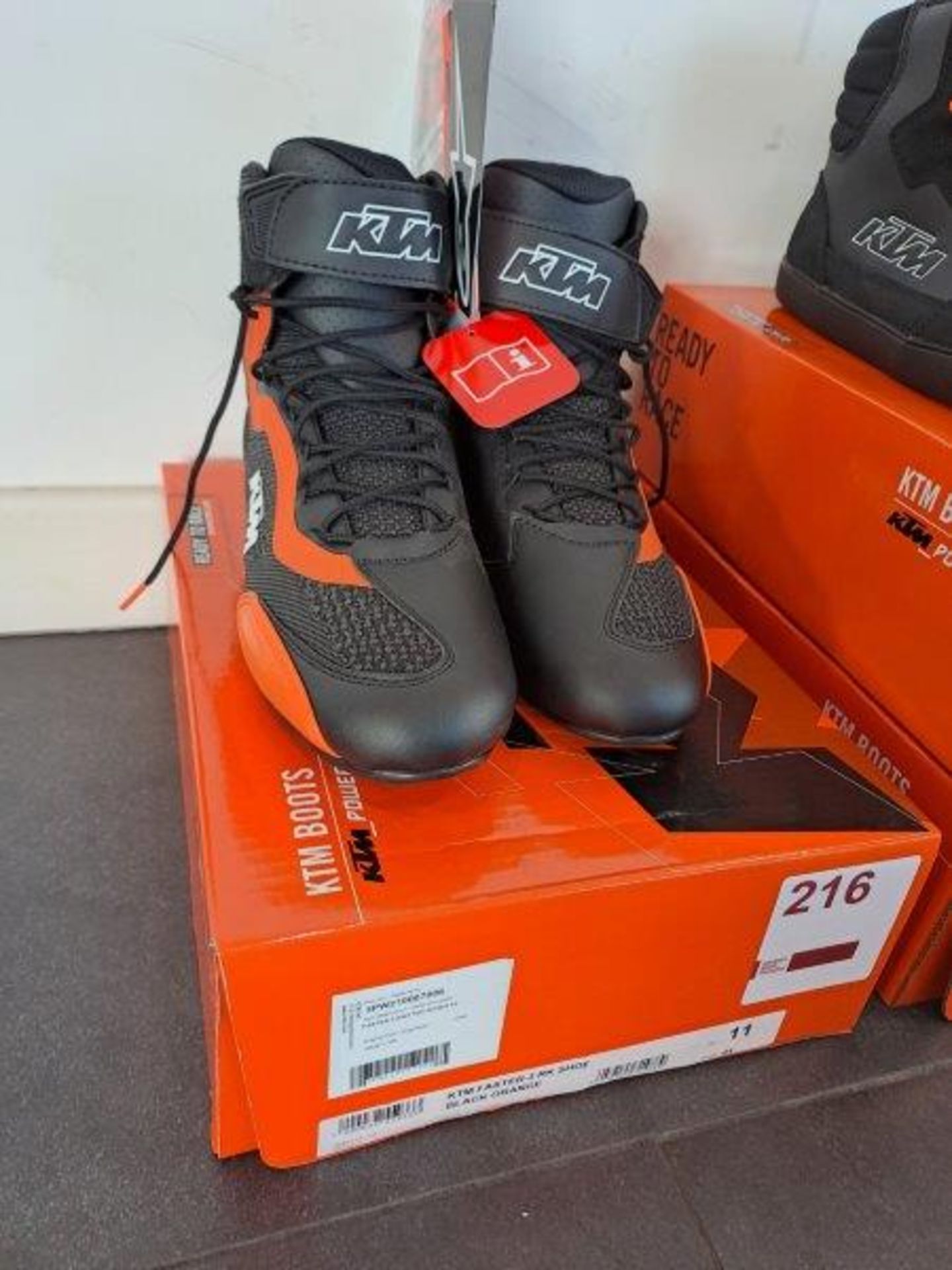 KTM Faster 3 RK Shoe Euro 44 Motorbike Boots