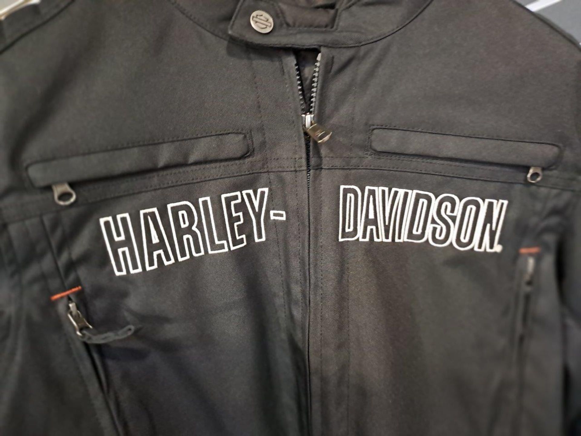 Harley Davidson Hazard Textile Large Mens Jacket - Image 6 of 8