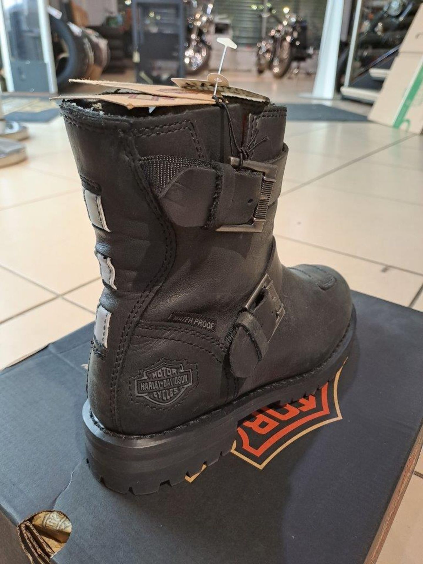 Harley Davidson Bremerton 6" Size 6 Womens Boots - Image 6 of 10