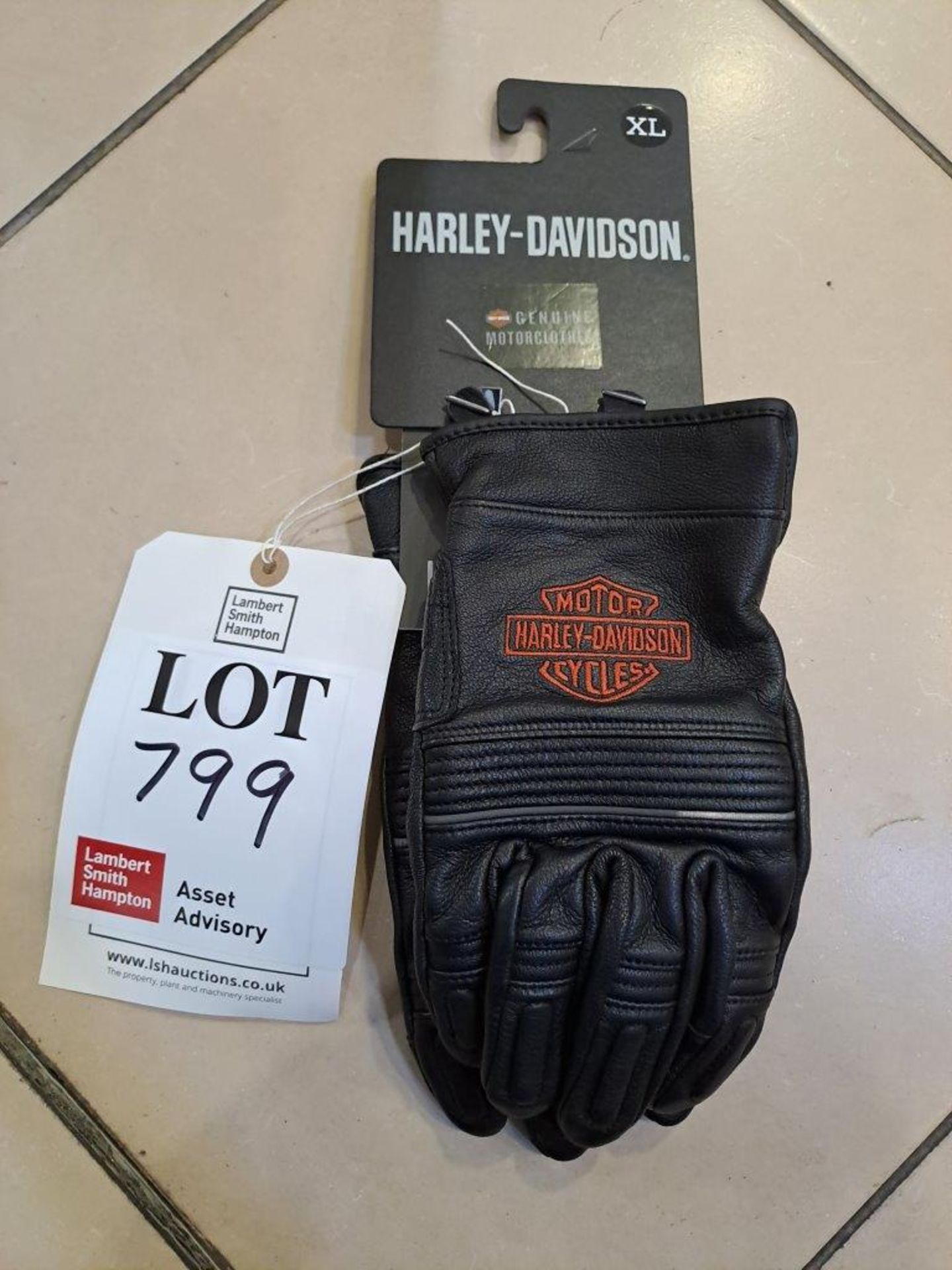 Harley Davidson Grapnel XL Motorcycle Gloves