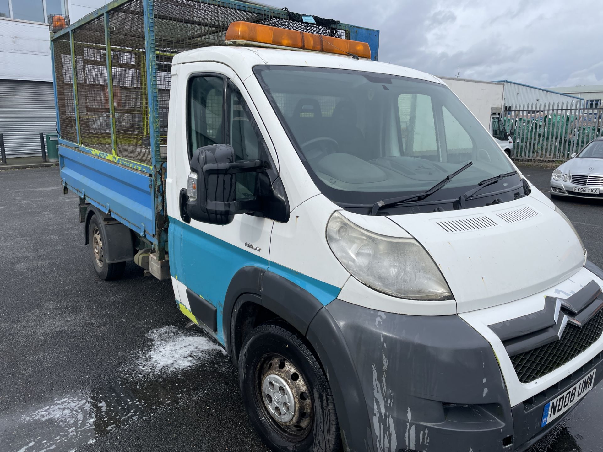 Citroen Relay Caged Tipper with rare Wheelie Bin Lift (39568) - Image 2 of 19