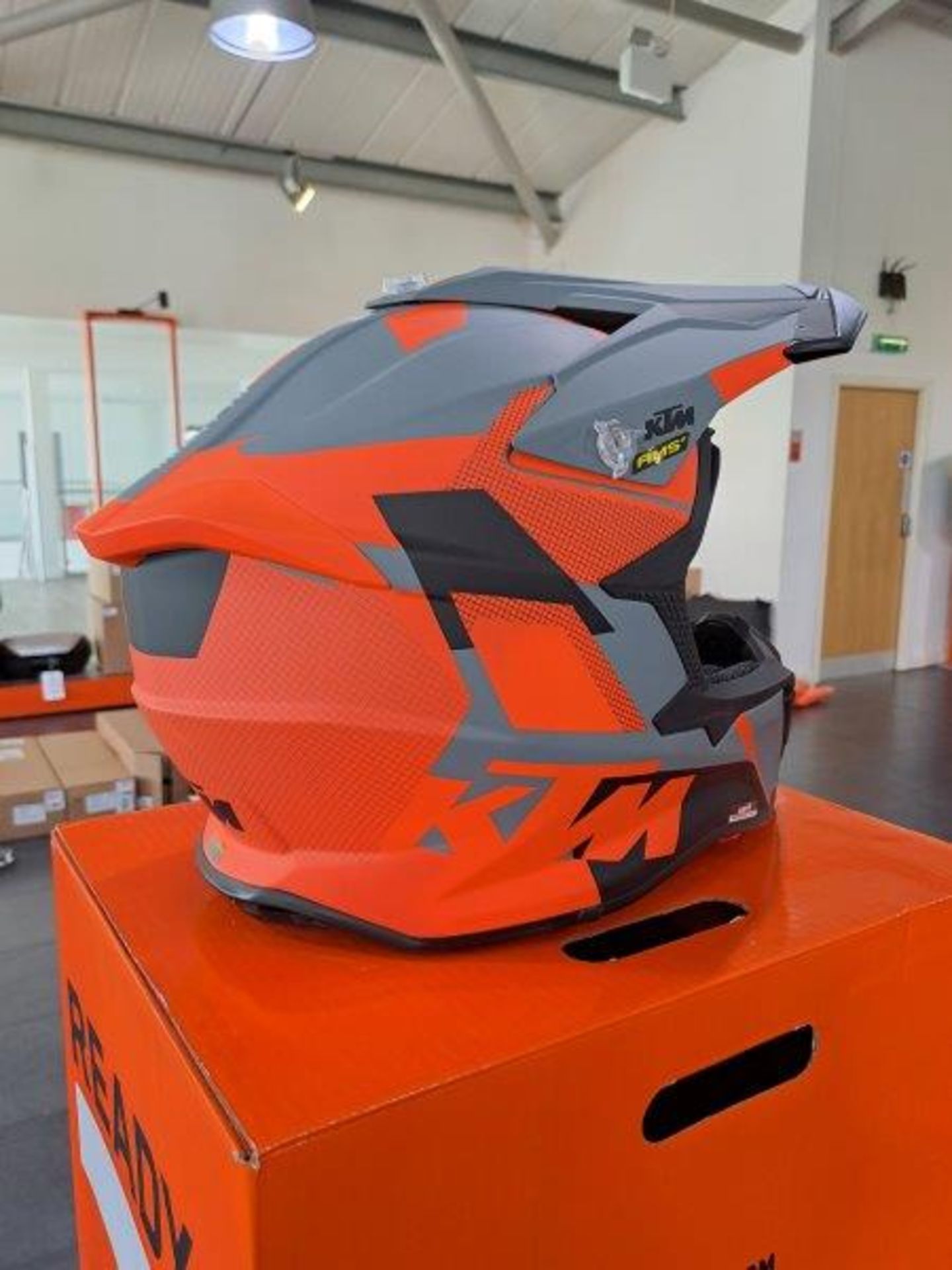 KTM Strycker S-56 Motorbike Helmet - Image 2 of 6