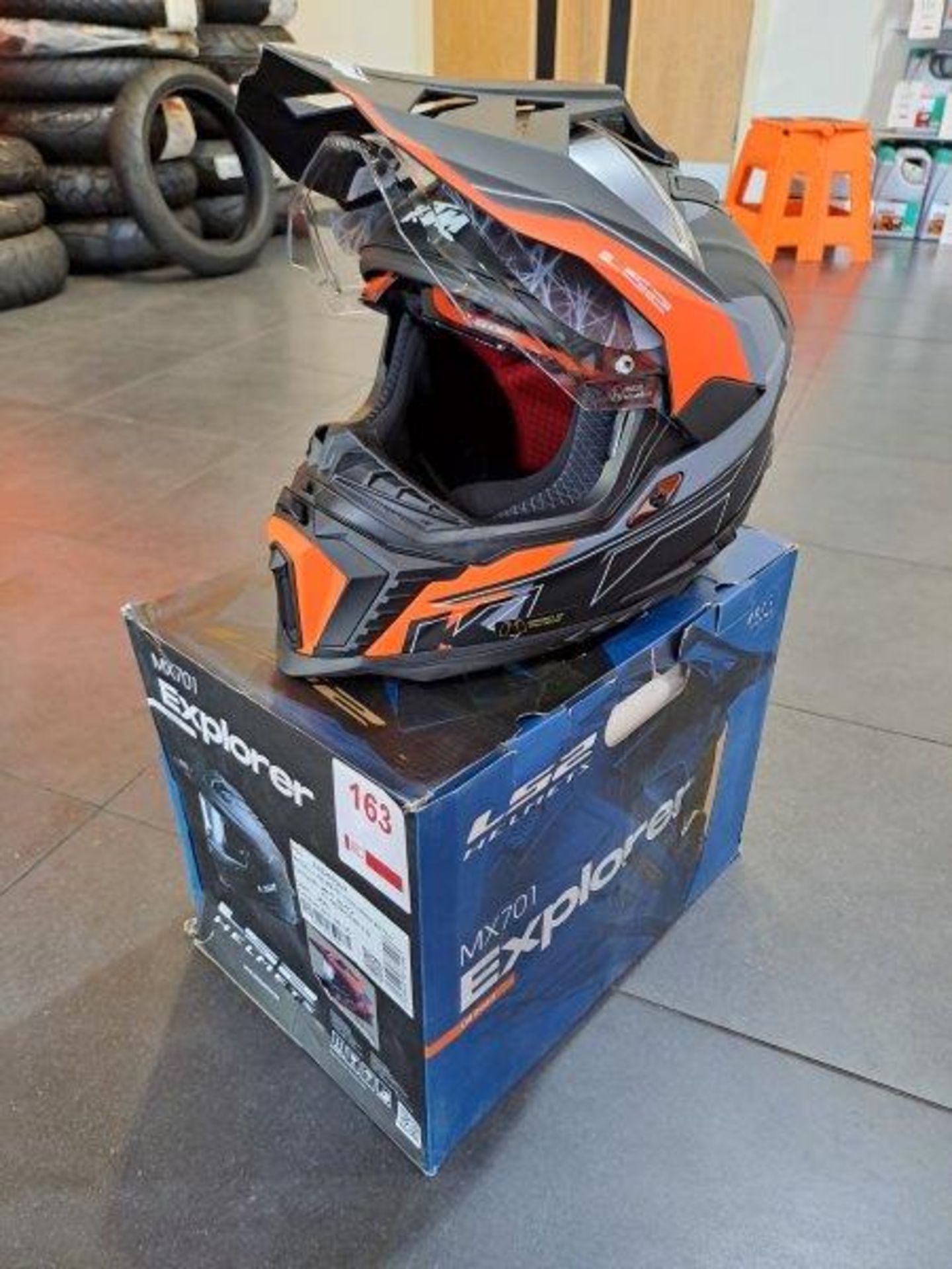 KTM-LS2 MX701 Explorer Alter XXL Motorbike Helmet