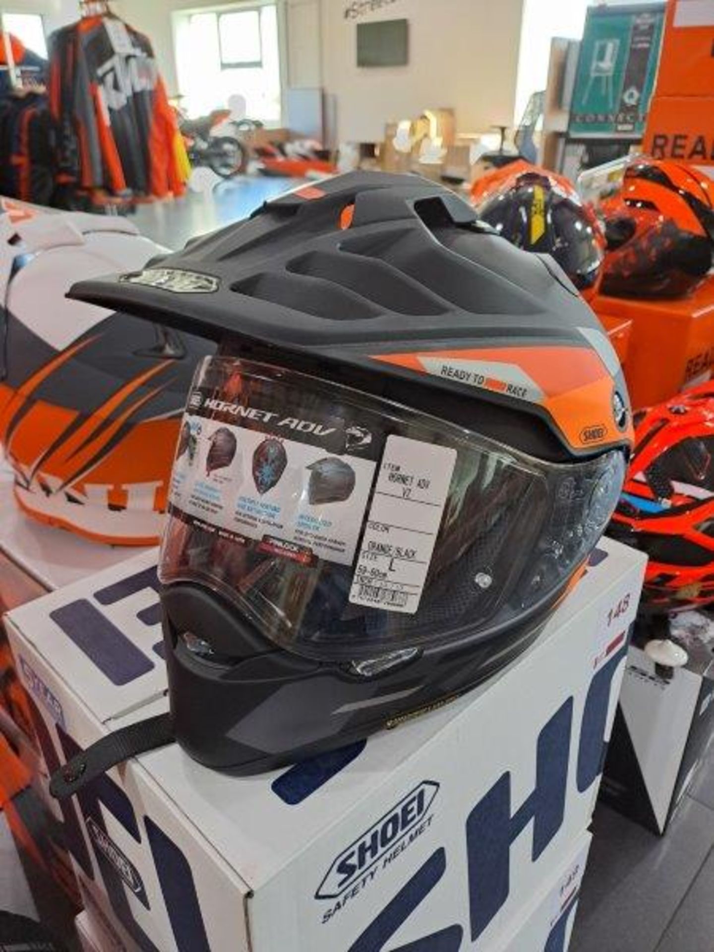 Shoei KTM Hornet ADV v2 XL-61-62 Motorbike Helmet