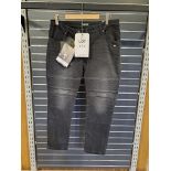 Pando Moto PM19-Karl-Devil W38-L32 Mens Motorcycle Jeans