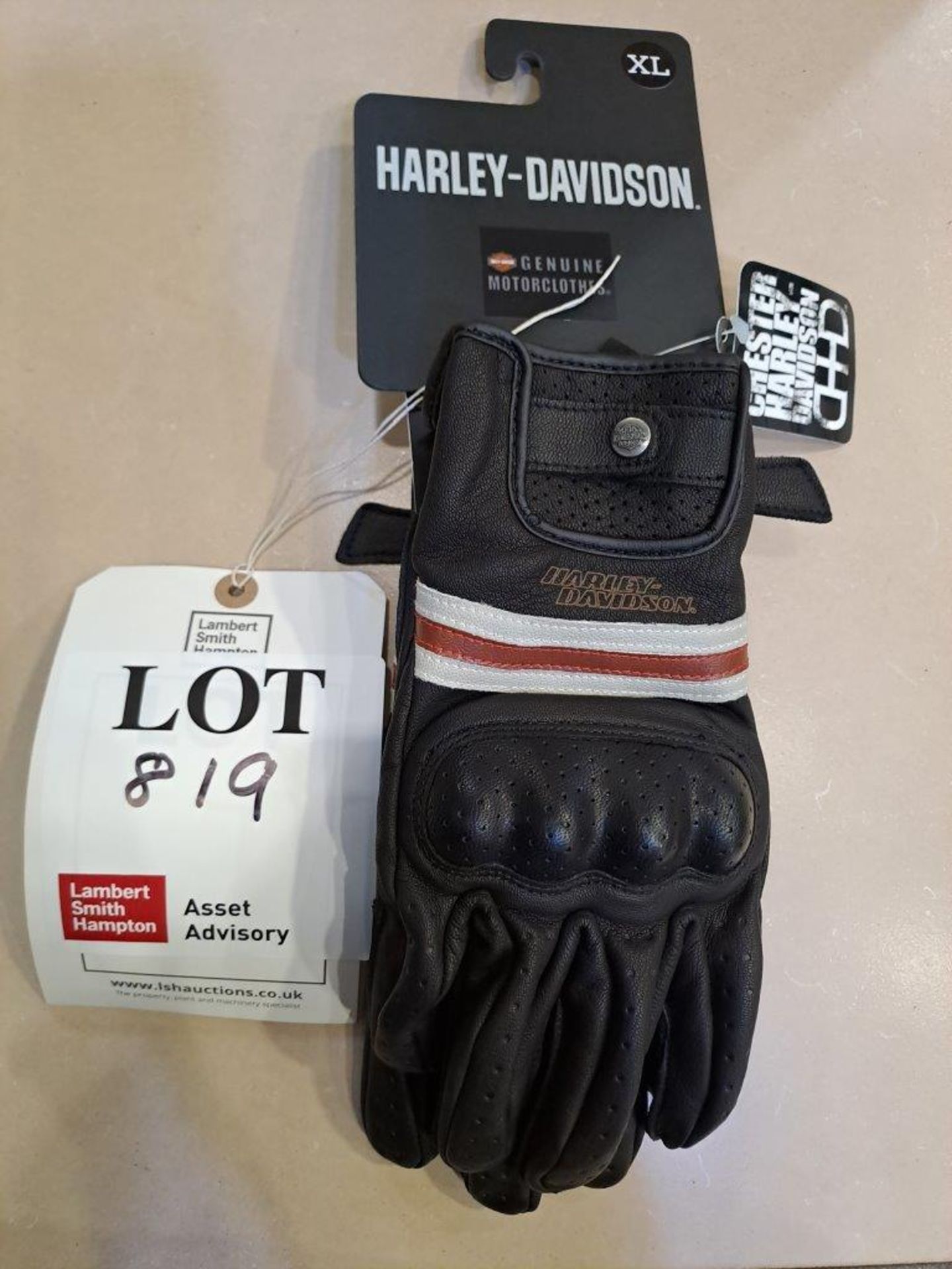 Harley Davidson Reaver XL Motorcycle Gloves