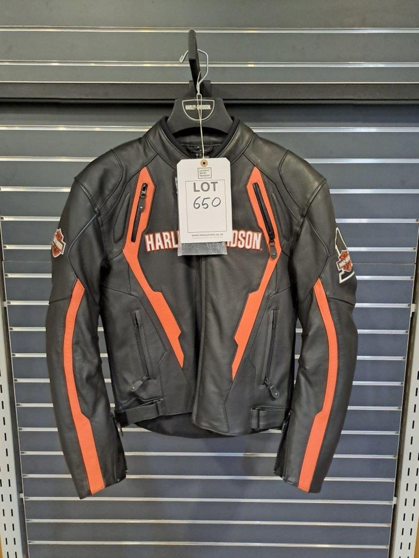 Harley Davidson Leather Medium Mens Jacket - Image 2 of 9