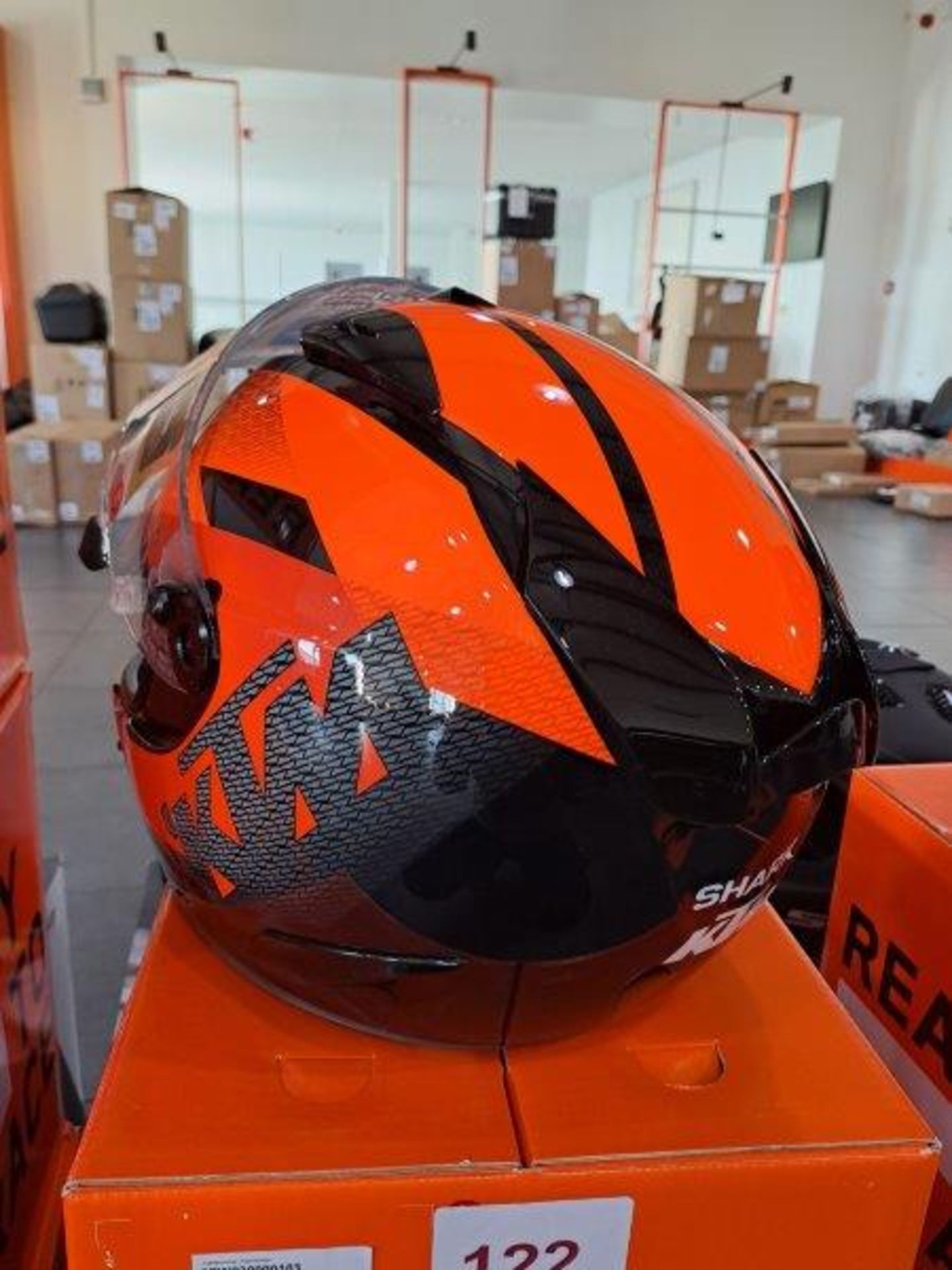 KTM Race R Pro XL-61-62 Motorbike Helmet - Image 3 of 7