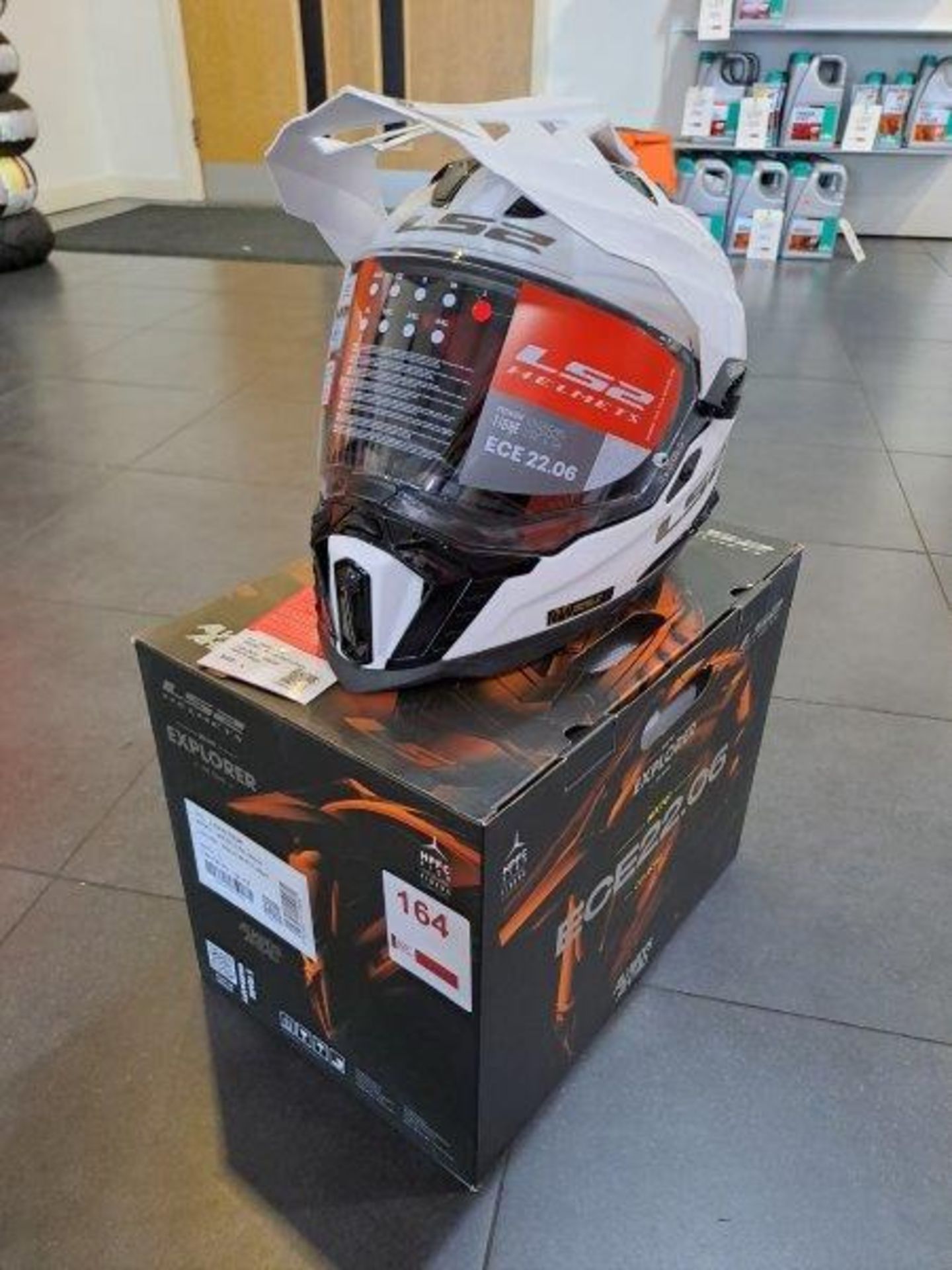 LS2 MX701 Explorer Large Motorbike Helmet