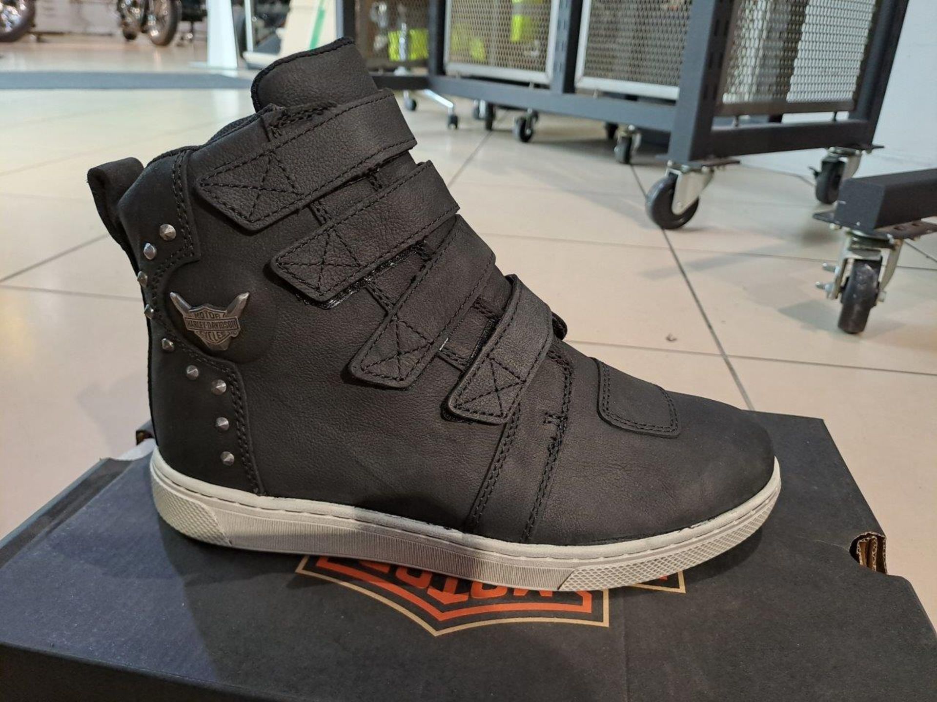 Harley Davidson Bateman Metal Size 6 Womens Boots - Image 3 of 9