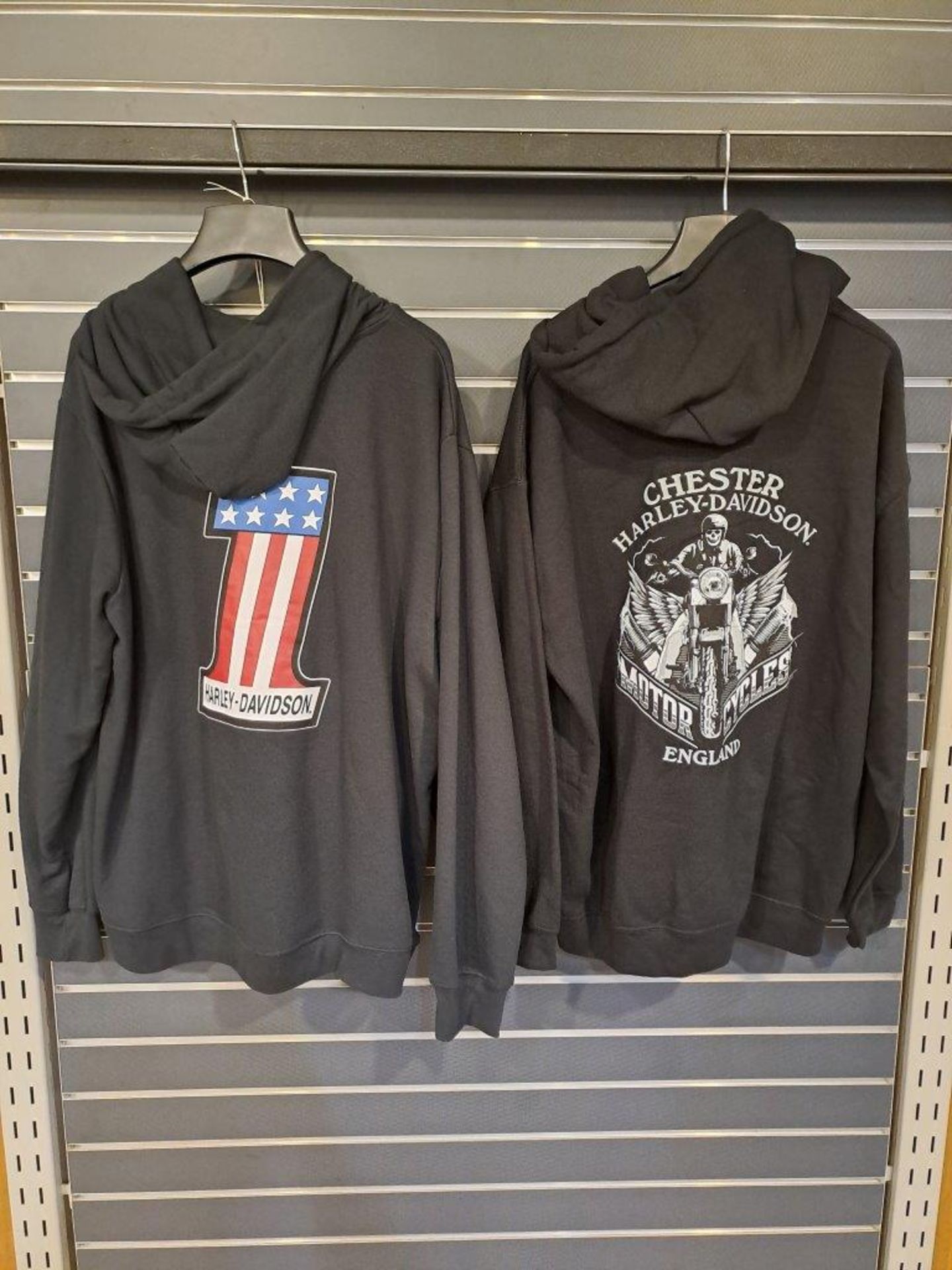 2 x Harley Davidson XL Mens Hoodies - Image 4 of 6