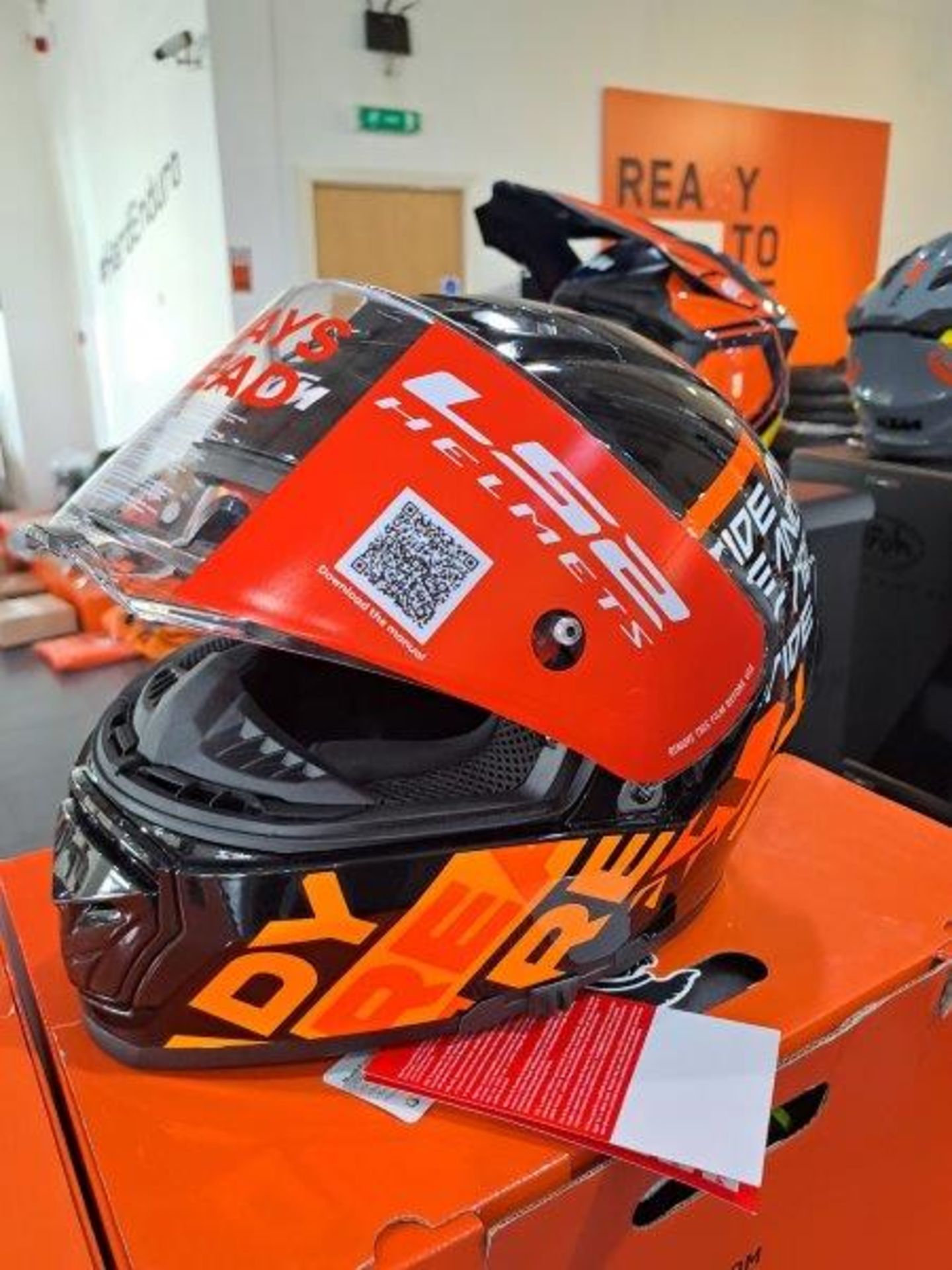 KTM Breaker Evo XXL-63-64 Motorbike Helmet - Image 2 of 6