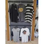 5 x Harley Davidson 2XL Mens T-Shirts