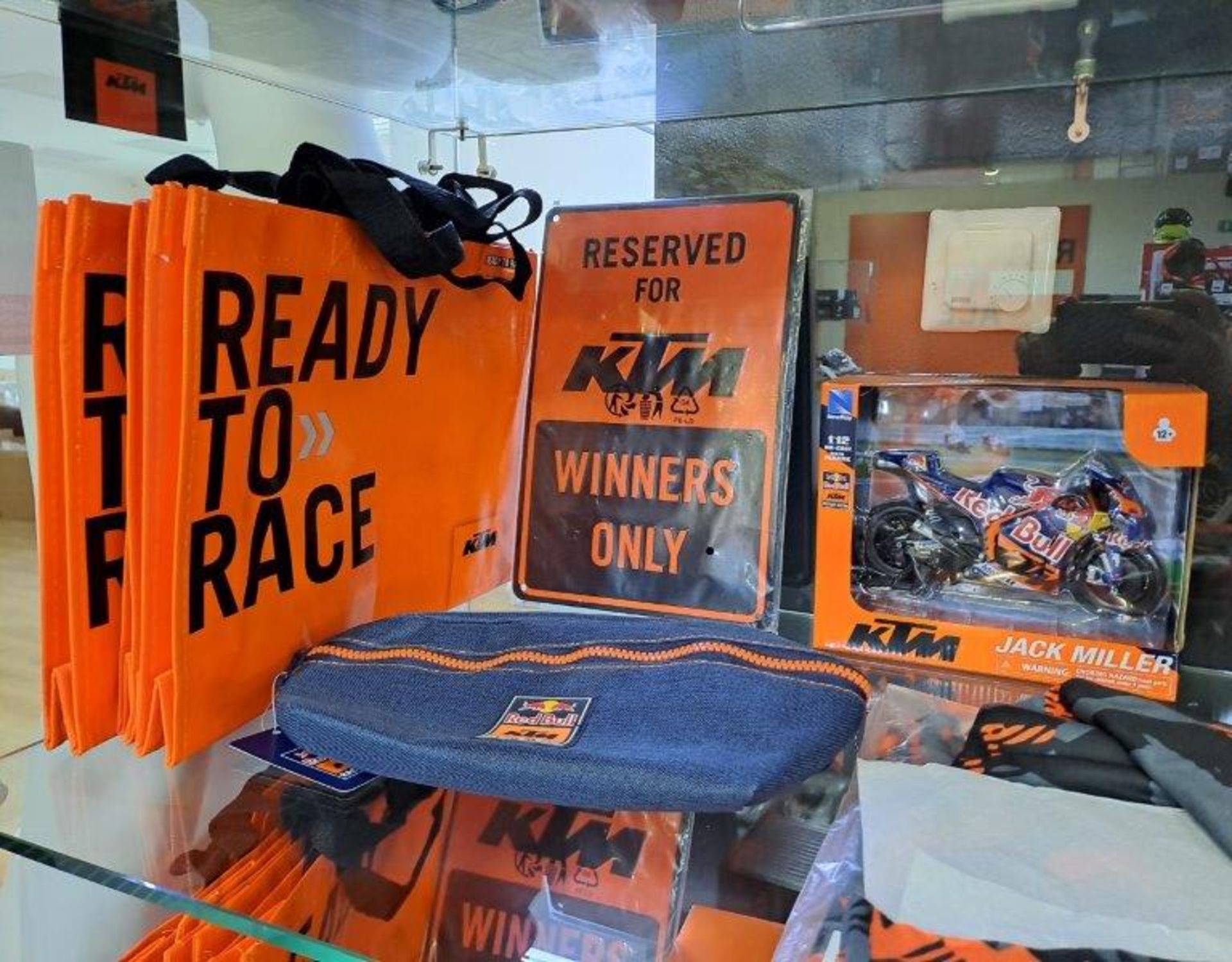 Contents of shelf of KTM Merchandise as pictured - Image 3 of 5