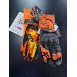 KTM SP-2 V3 Glove and Gravity FX Glove Small Motorbike Gloves
