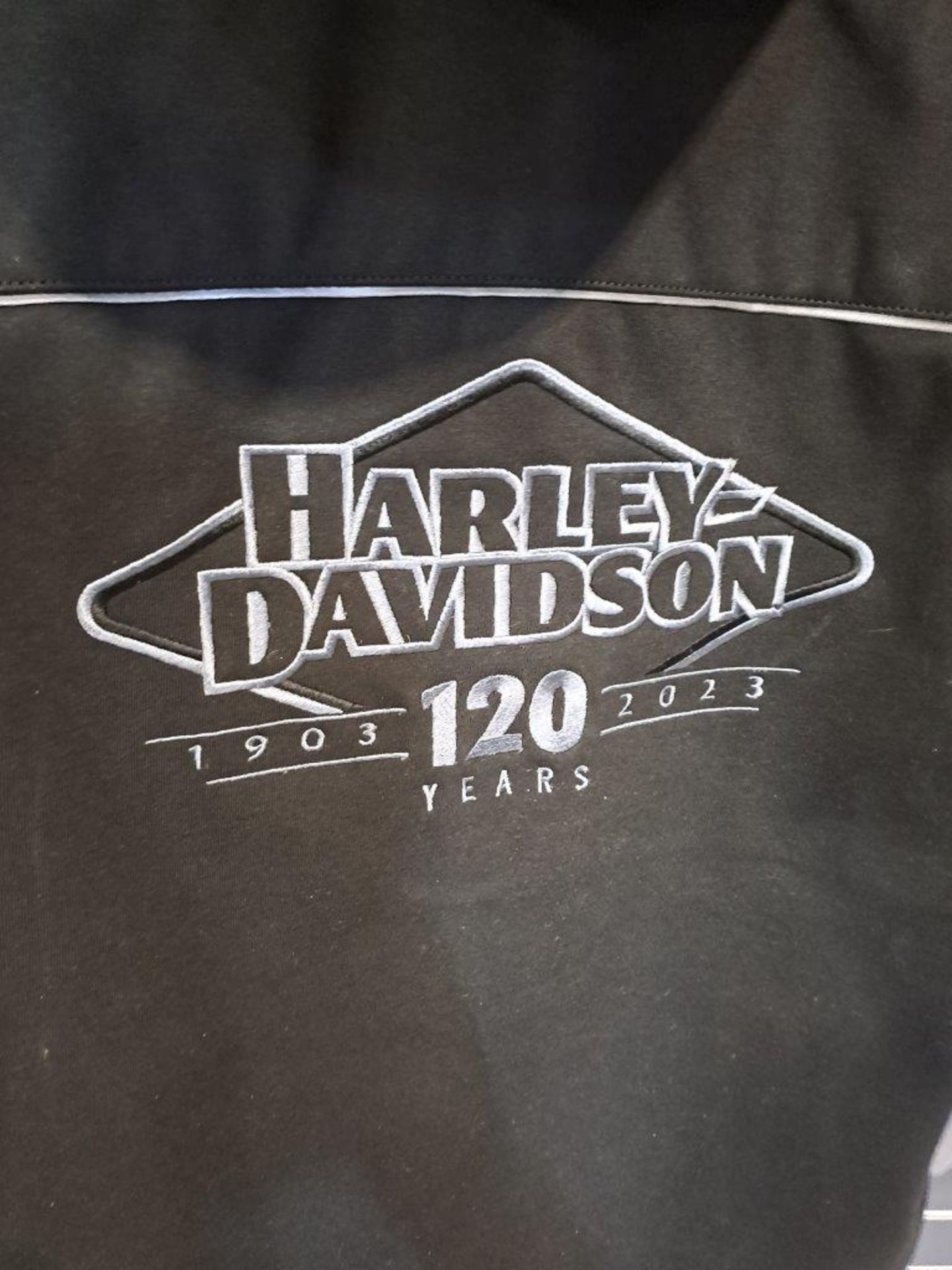 Harley Davidson 120th edition wind deflector Medium Mens Jacket - Image 9 of 11