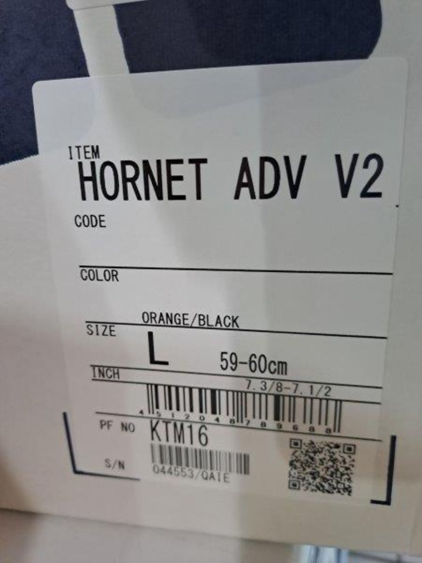 Shoei KTM Hornet ADV v2 L59-60 Motorbike Helmet - Image 4 of 6