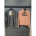 2 x Harley Davidson Large Womens Hoodies