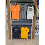 5 x Harley Davidson Large Womens T-Shirts