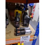 Quantity of Harley Davidson Oils, Lubes, Fluids etc.