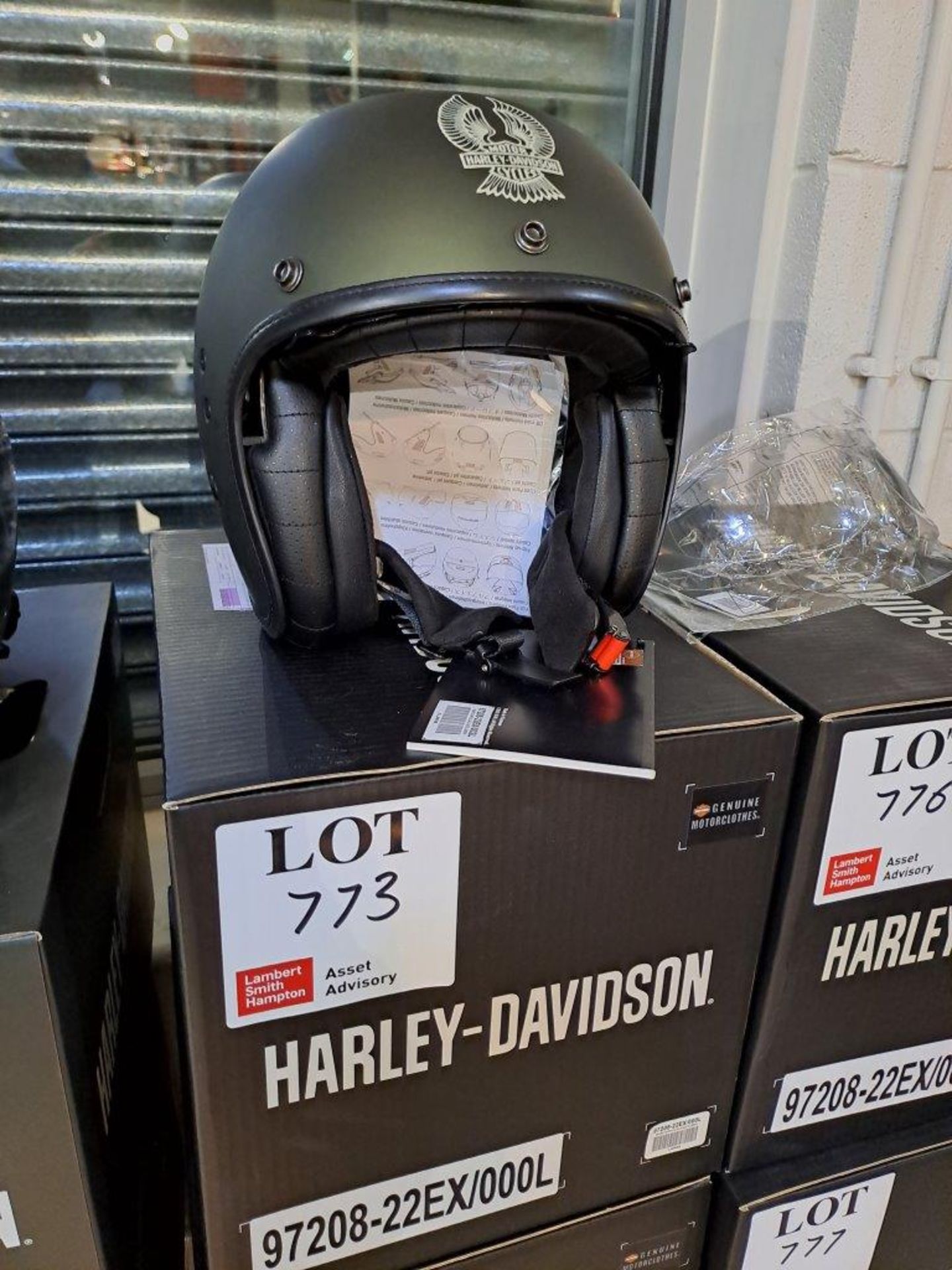Harley Davidson 3/4 Surplus Large Helmet