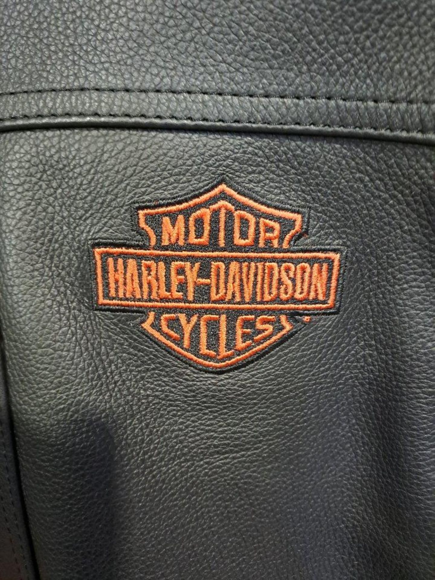 Harley Davidson HWY100 Leather Medium Mens Jacket - Image 7 of 9