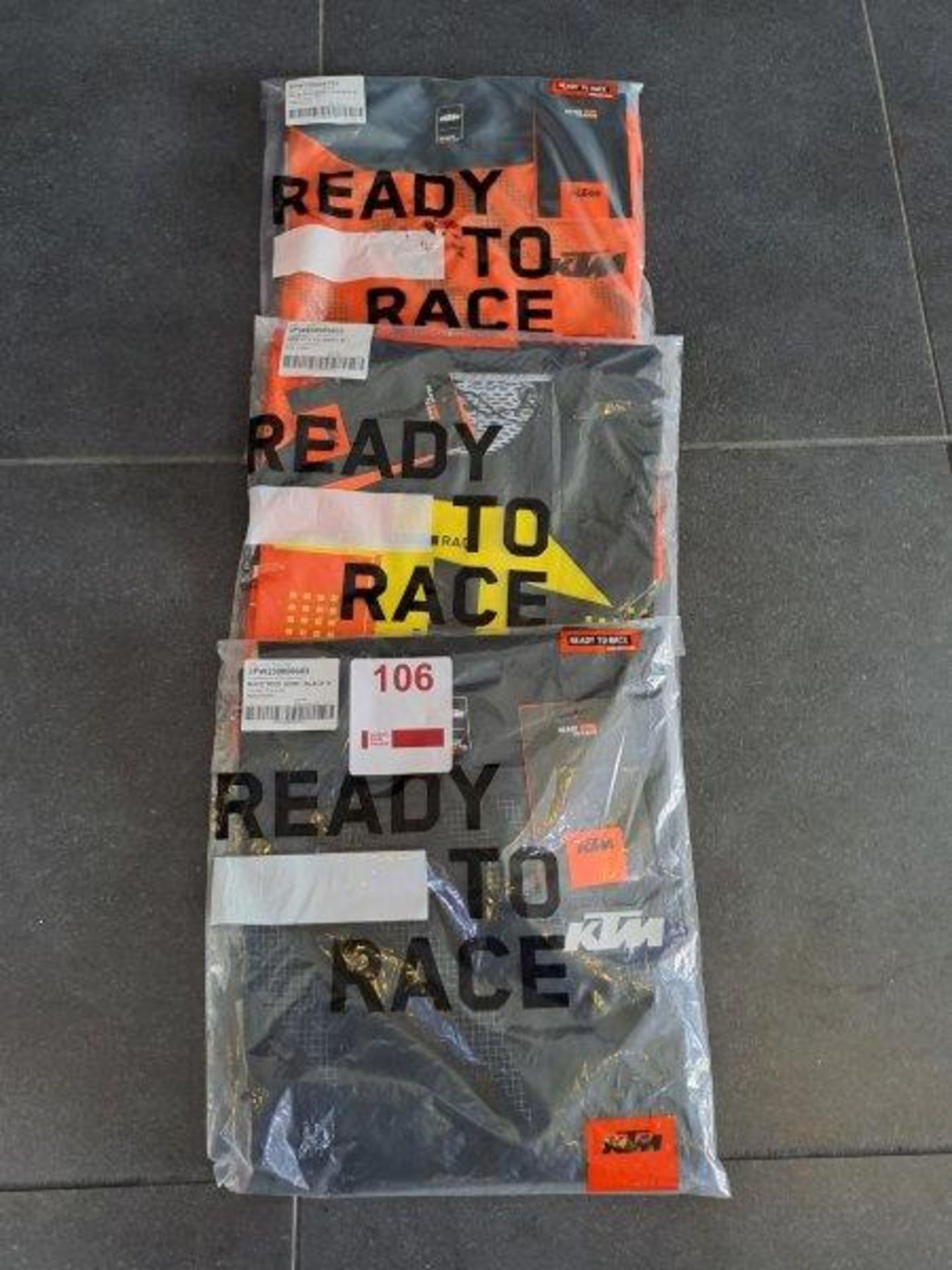 3 x KTM Shirts, Size Medium