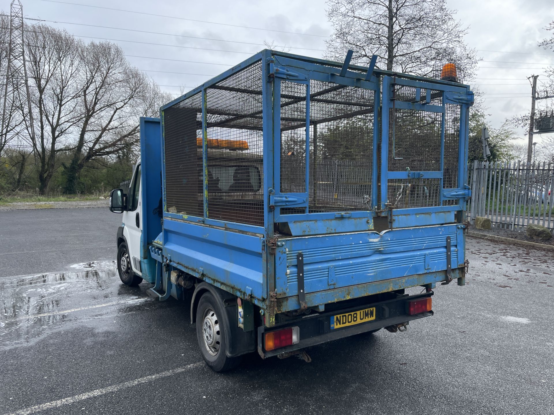 Citroen Relay Caged Tipper with rare Wheelie Bin Lift (39568) - Image 6 of 19