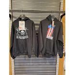 2 x Harley Davidson Large Mens Hoodies