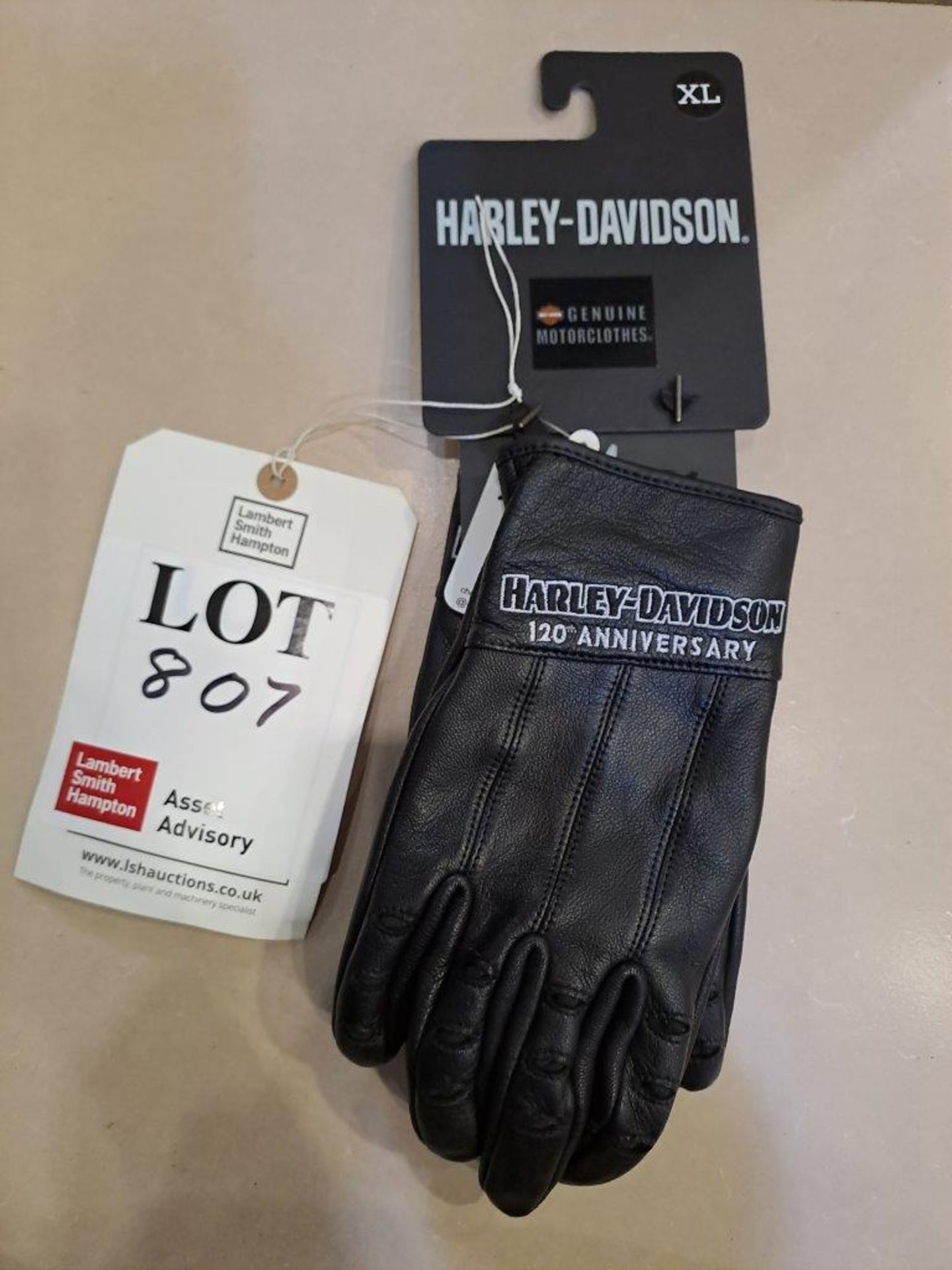 Harley Davidson 120th Anniversary True North XL Motorcycle Gloves