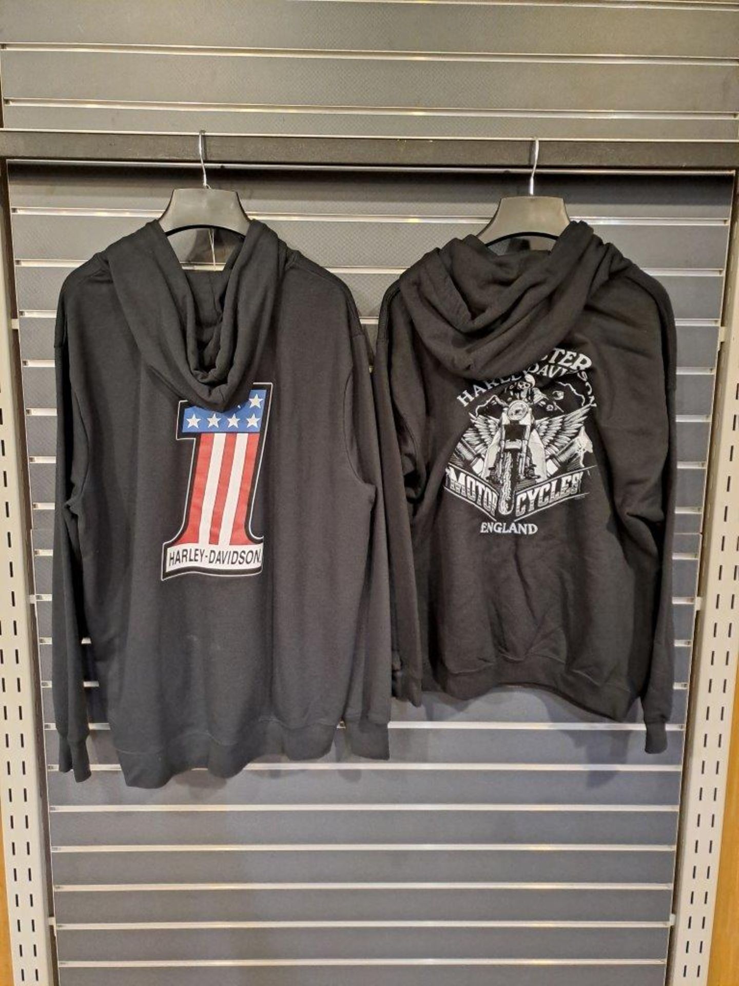 2 x Harley Davidson L Mens Hoodies - Image 4 of 6