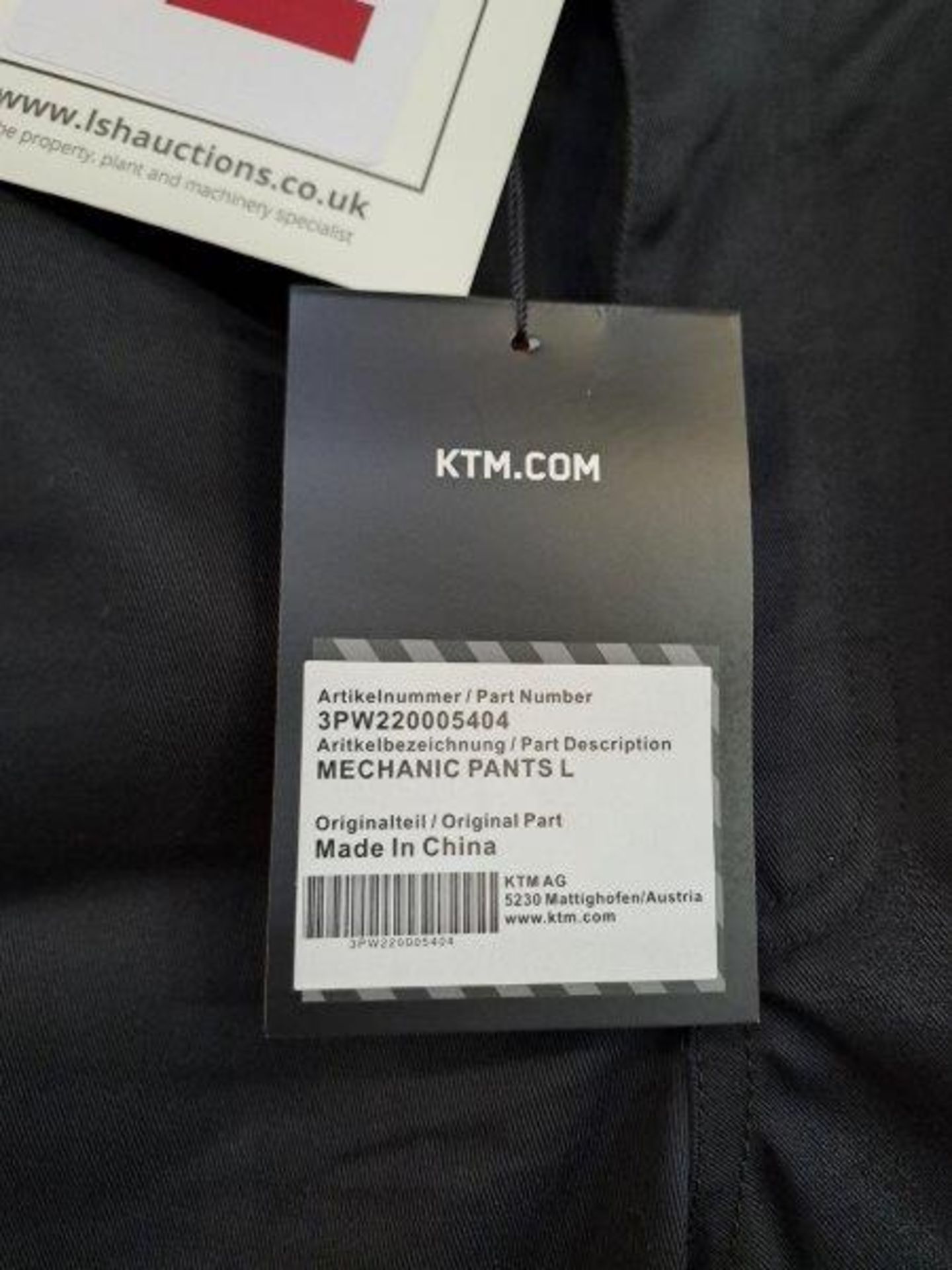 2 x KTM Mechanic L Motorbike Trousers - Image 3 of 6