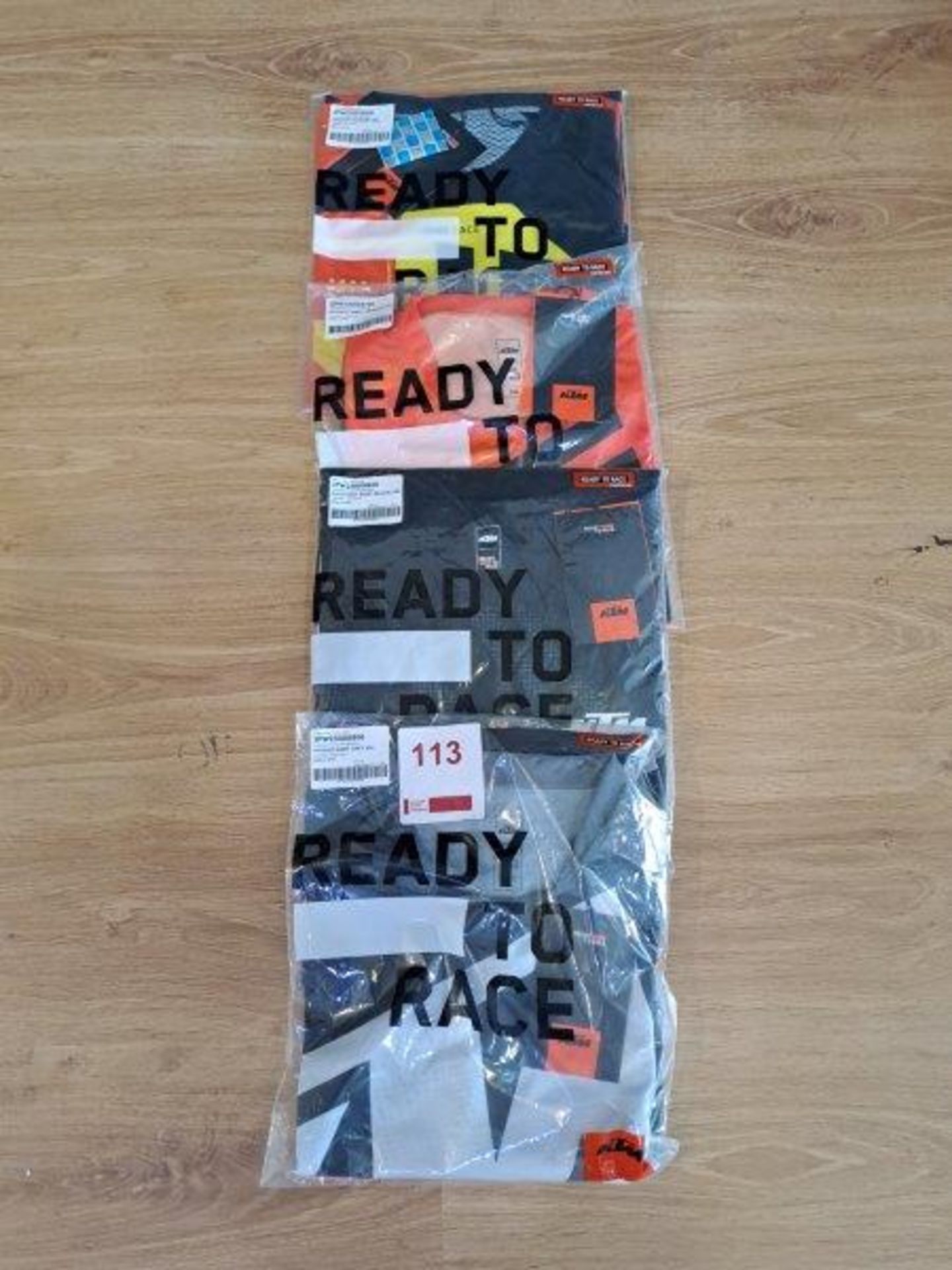 4 x KTM Shirts, Size XX-Large