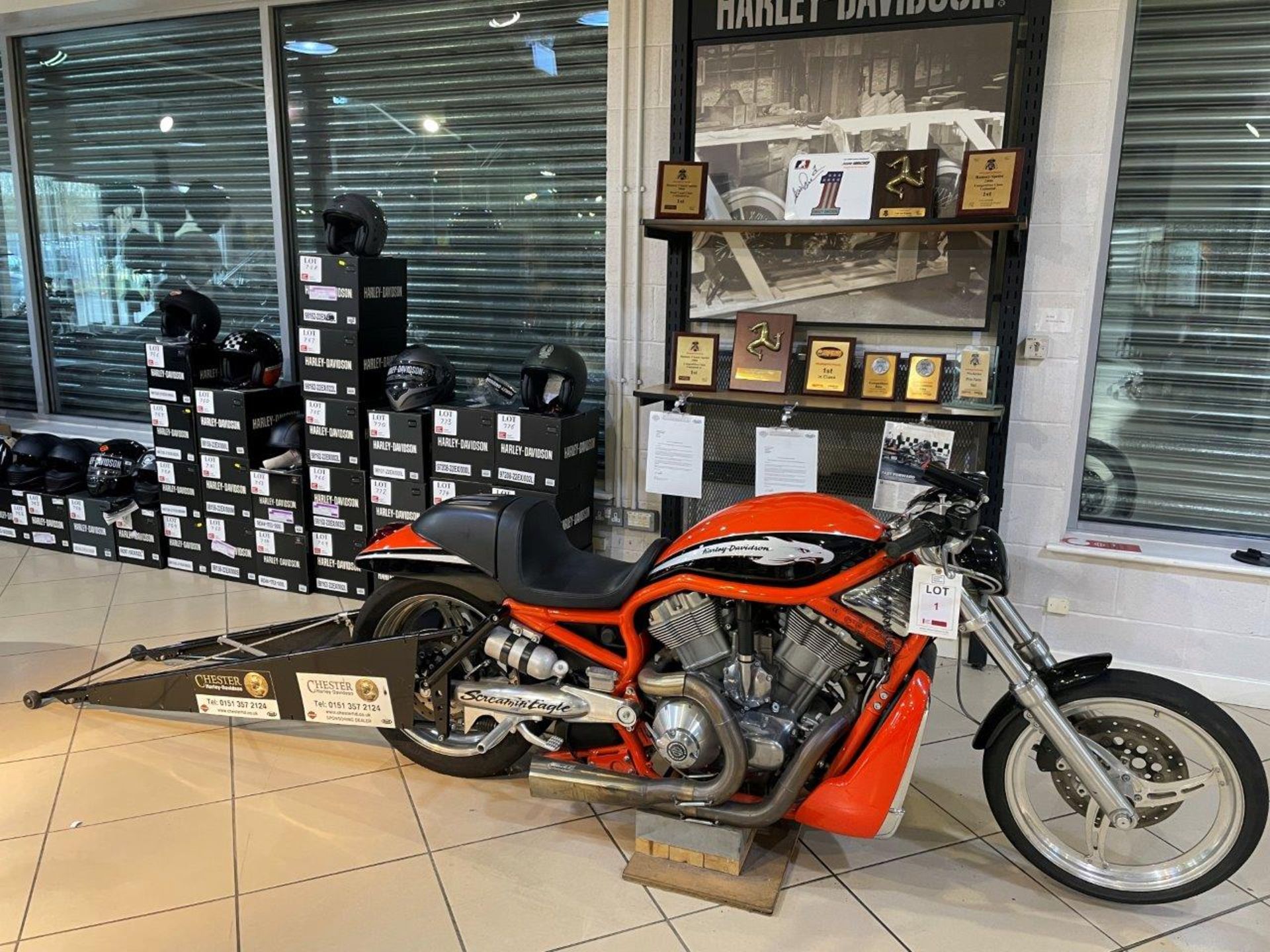 Harley Davidson V-Rod Destroyer Drag Race Bike (2006)