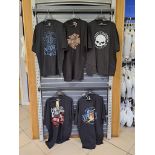 5 x Harley Davidson 3XL Mens T-Shirts