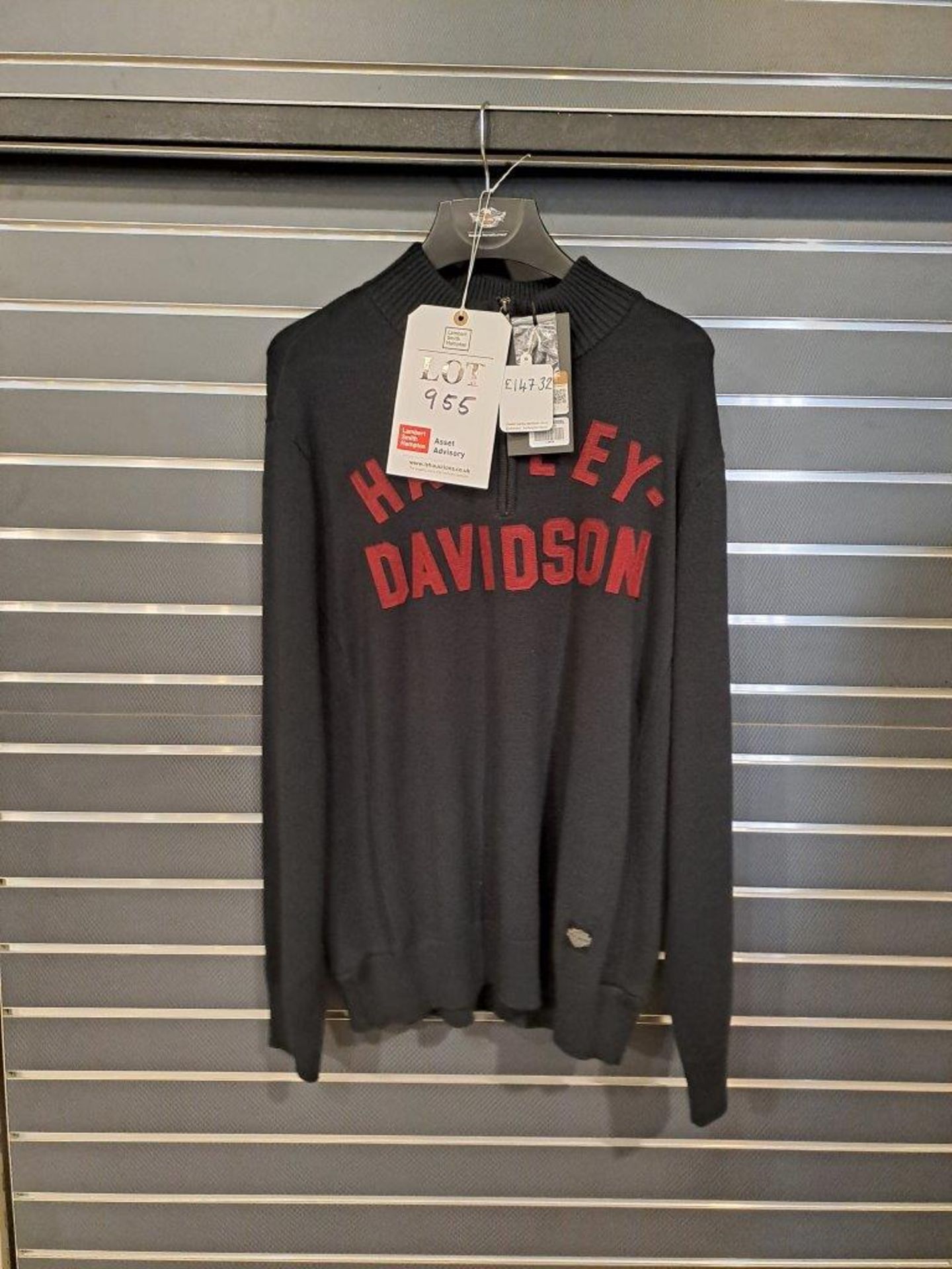 Harley Davidson Large Mens Jumper - Image 2 of 6