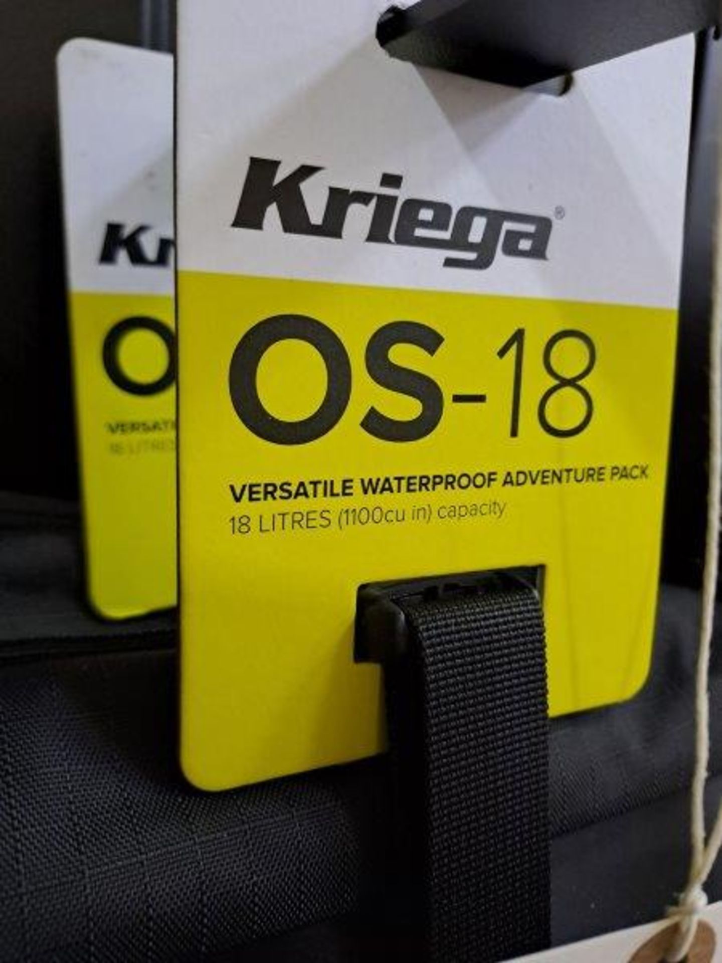 2 x Kriega OS18 Adventure Pack KOS18 - Image 2 of 6